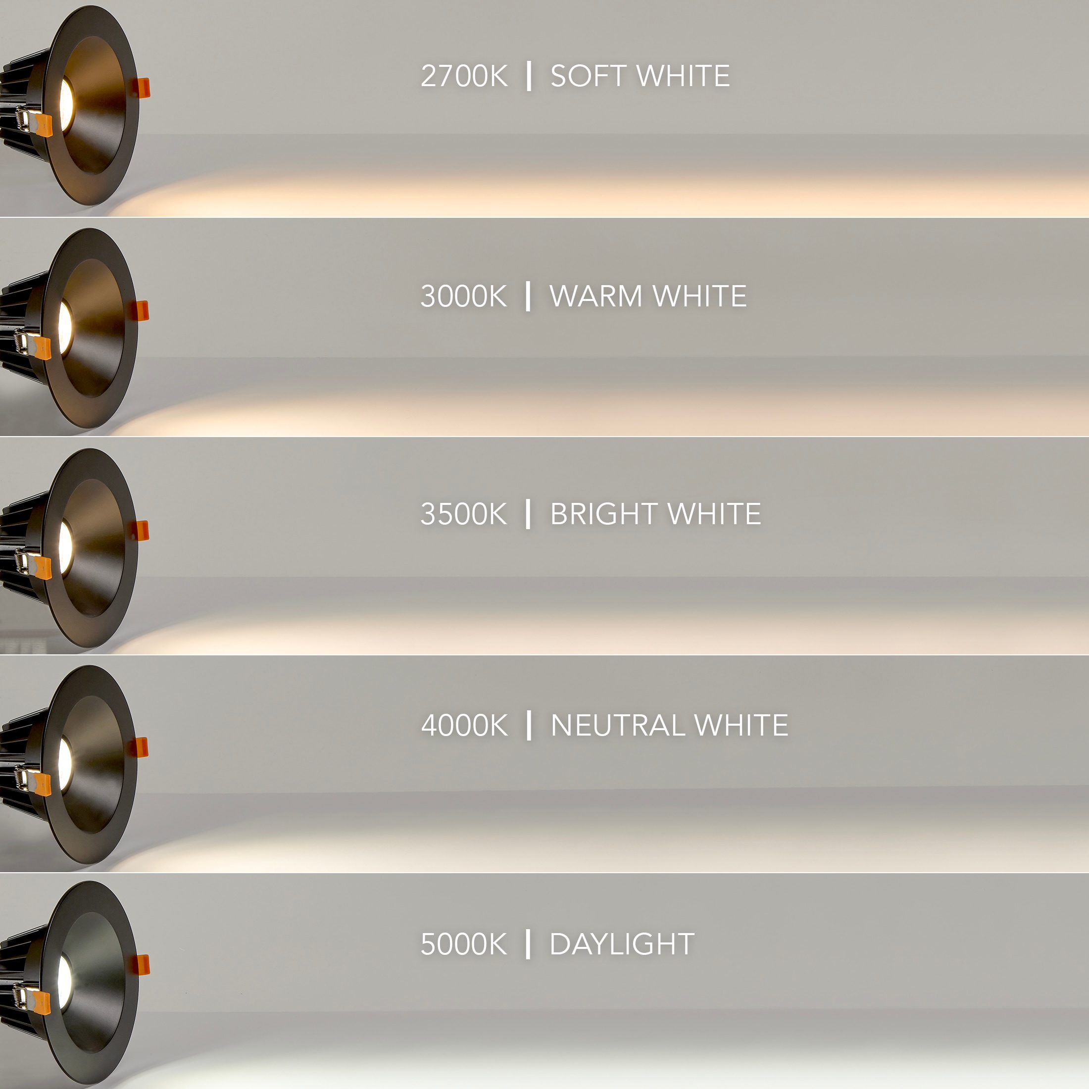 Ultra-Thin Black Aluminum LED Round Recessed Downlight
