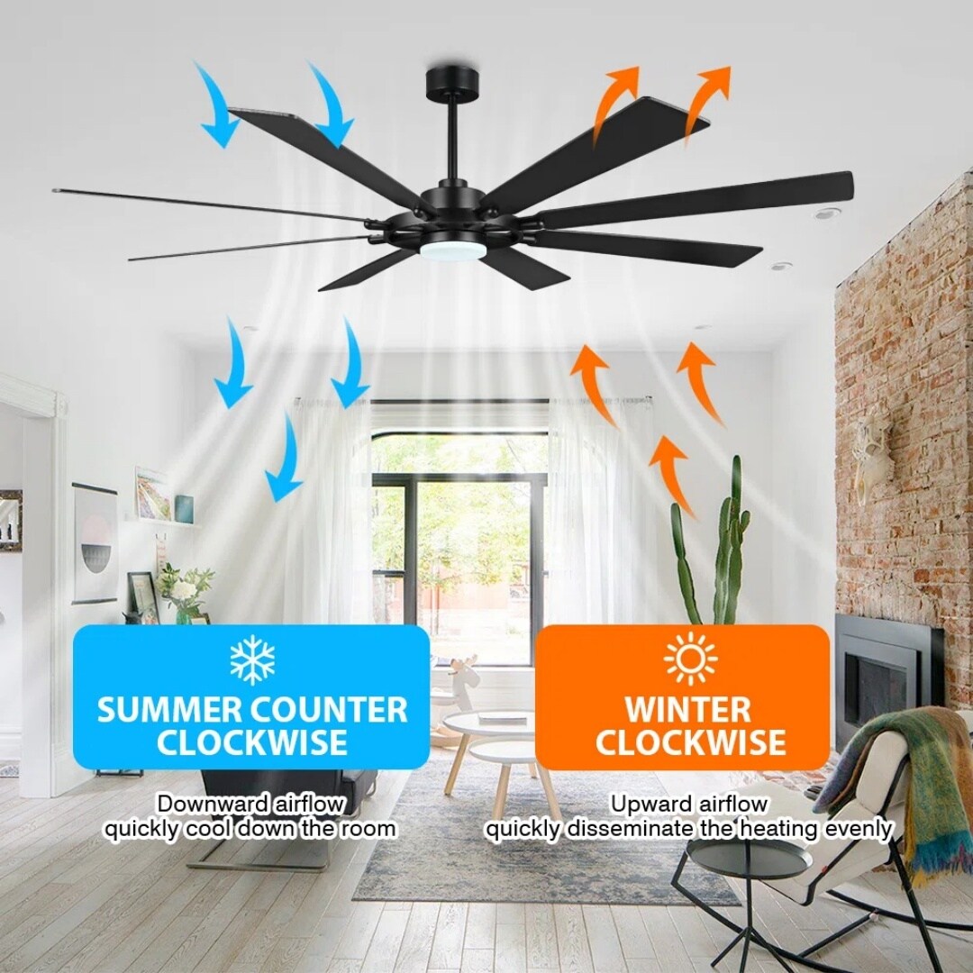 MLIAN WBCF-BS263-BK Ceiling-Fans - View #4