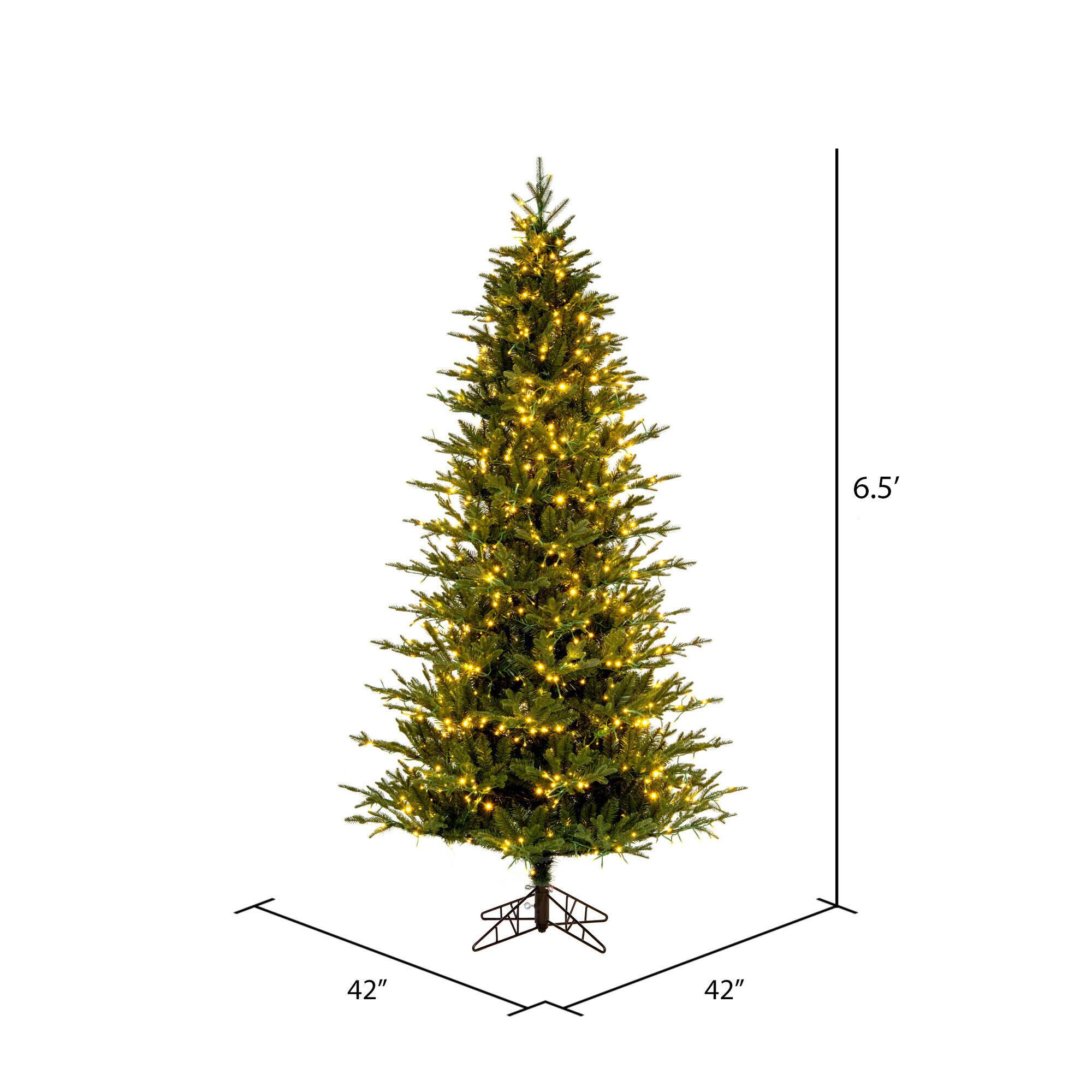 Vickerman K184168LEDCC Artificial-Christmas-Trees - View #3