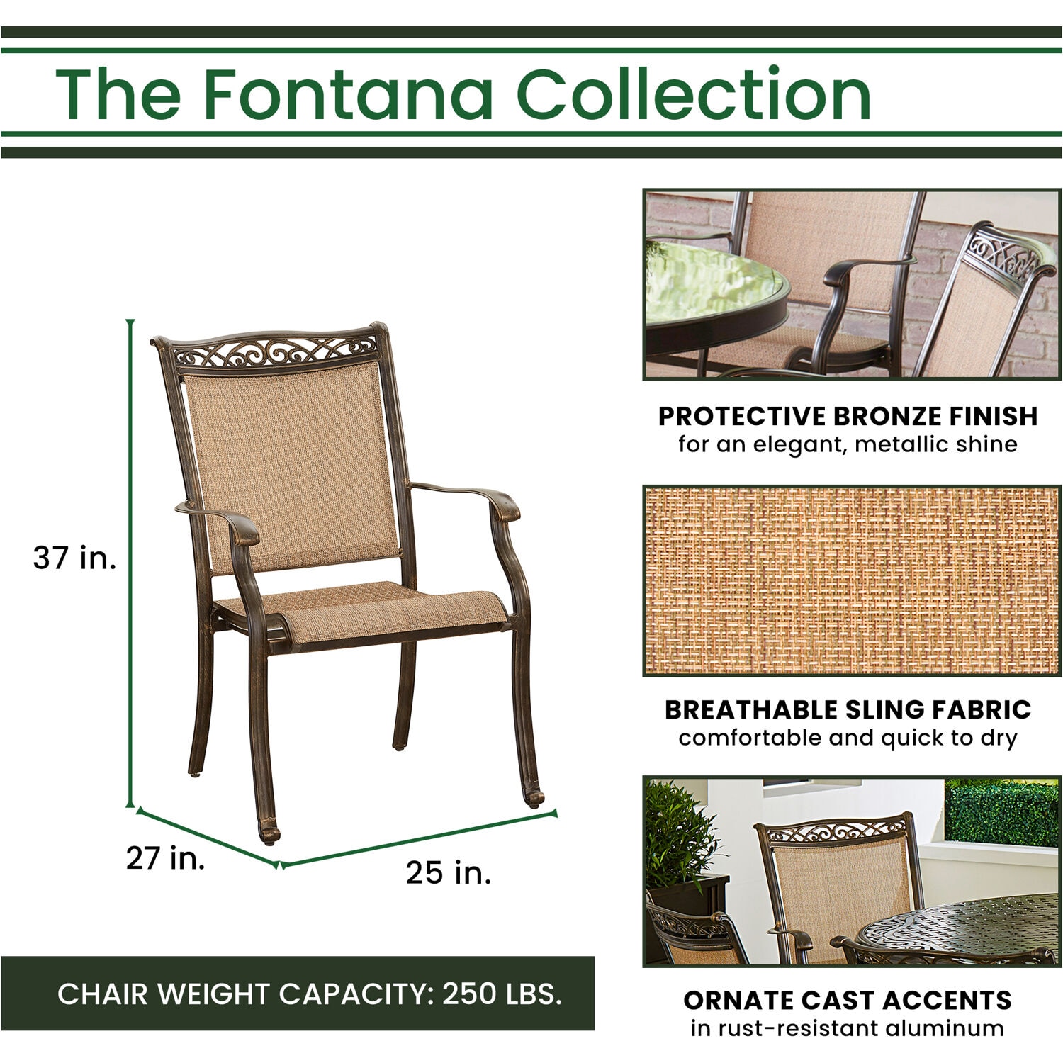 Hanover FNTDN9PCOV Patio-Dining-Sets - View #4