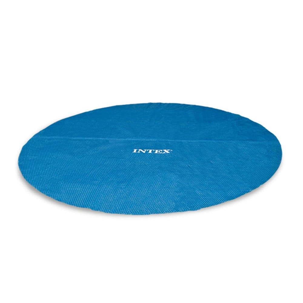 15-ft x 15-ft Vinyl Solar Round Pool Cover in Blue | - Intex 23699