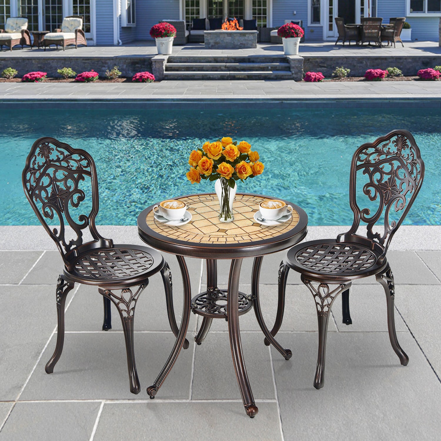 WELLFOR TDS10575WN Patio-Conversation-Sets - View #2