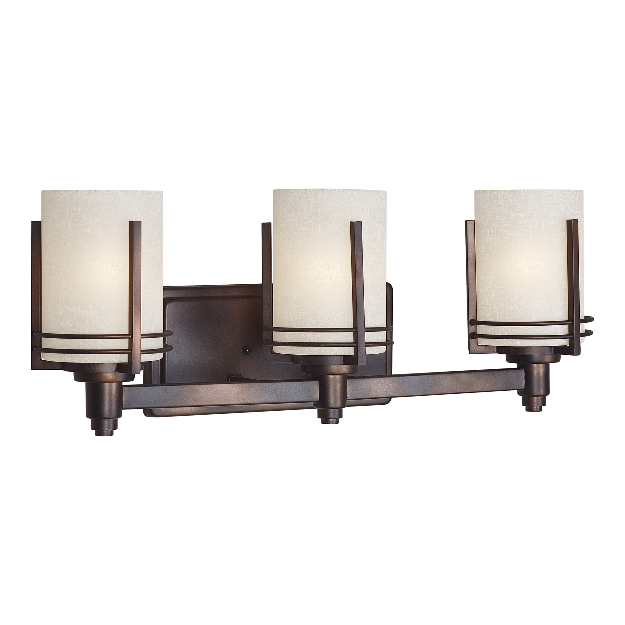 Forte Lighting 5692-03-32 Jolie 20-in 3-Light Antique Bronze Modern/Contemporary Vanity Light Bar