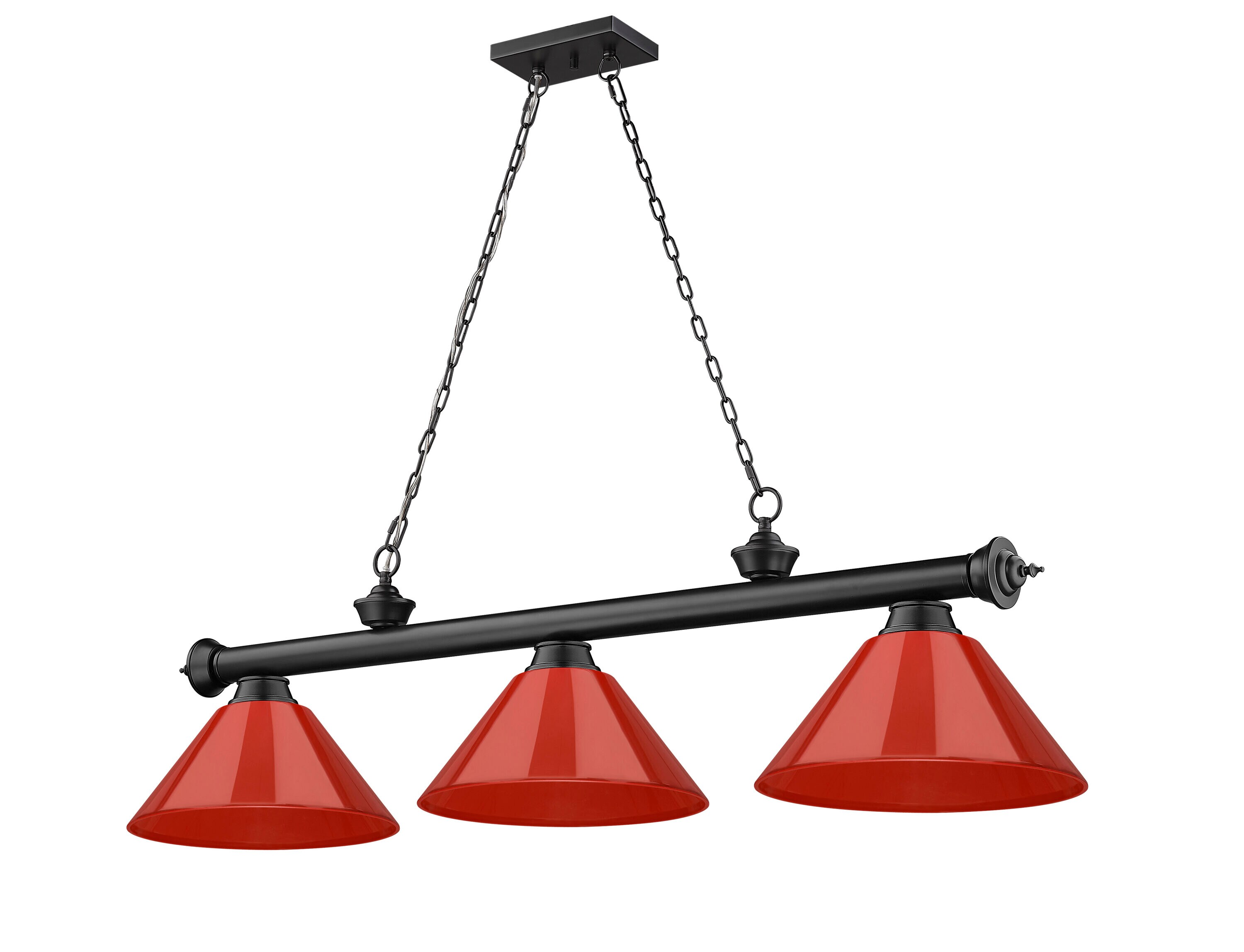Z-Lite 2306-3MB-PRD Pool-Table-Lighting - View #5