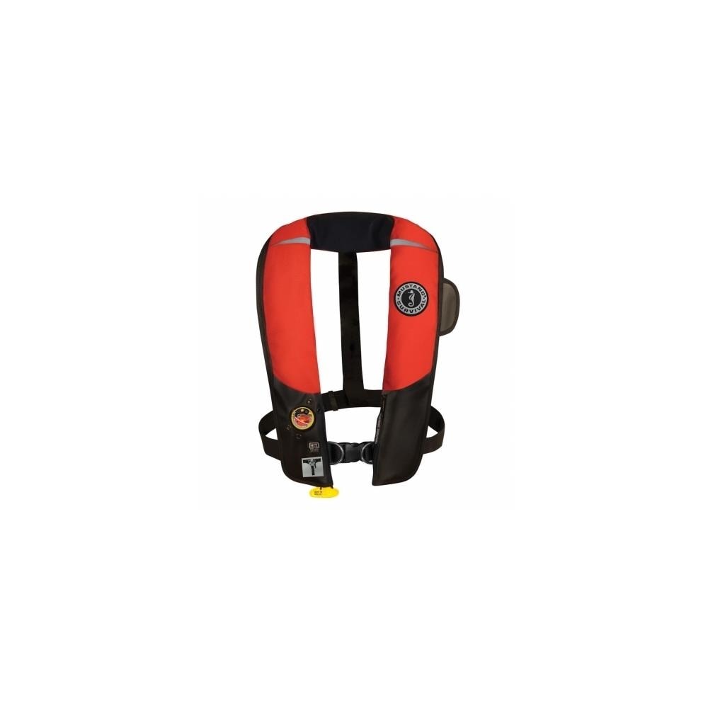 Mustang HIT Inflatable Automatic PFD w/Harness Red/Black MD3184/02-RD/BK 