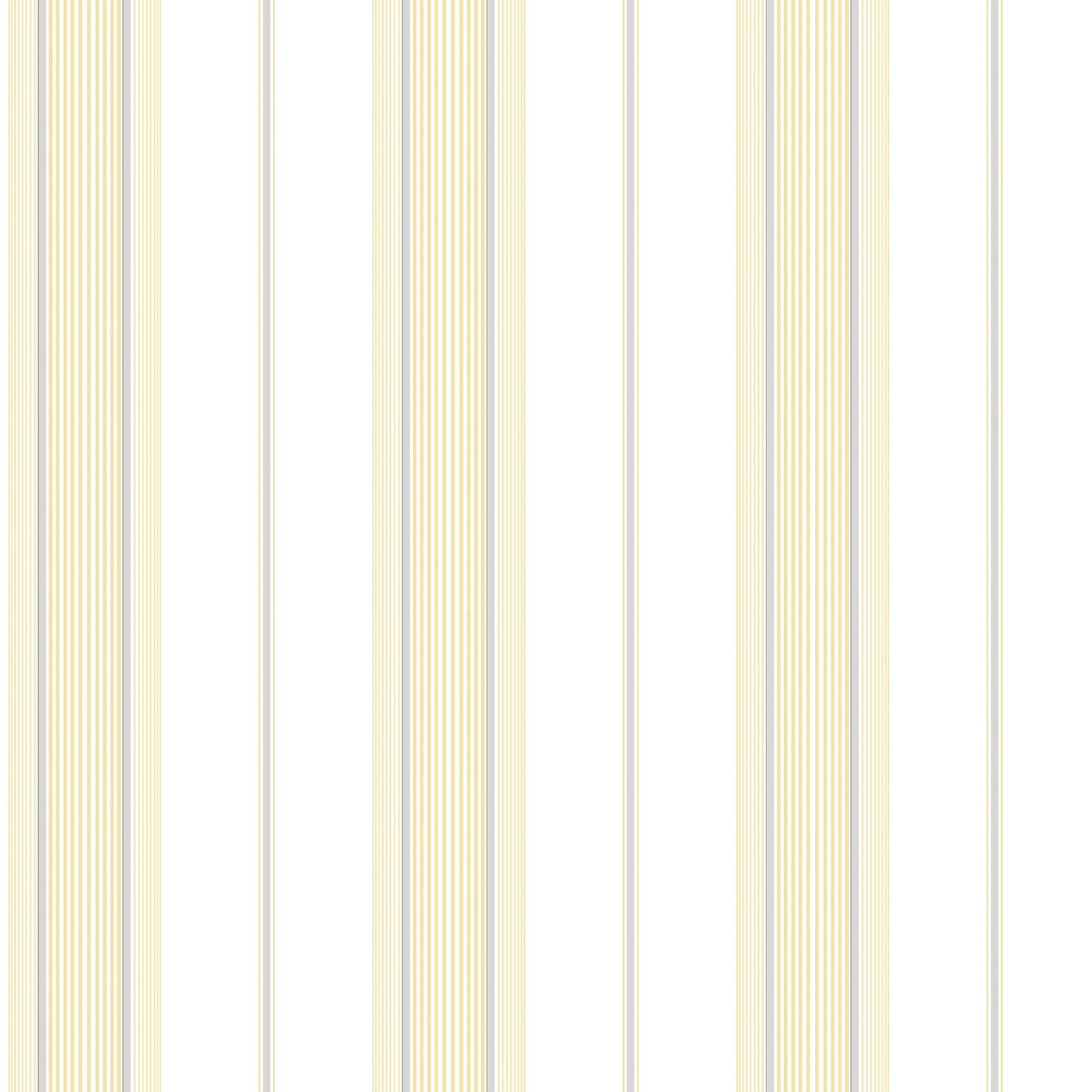 Galerie G67578 Smart Stripes 3 Slim Stripe Yellow Wallpaper G67578