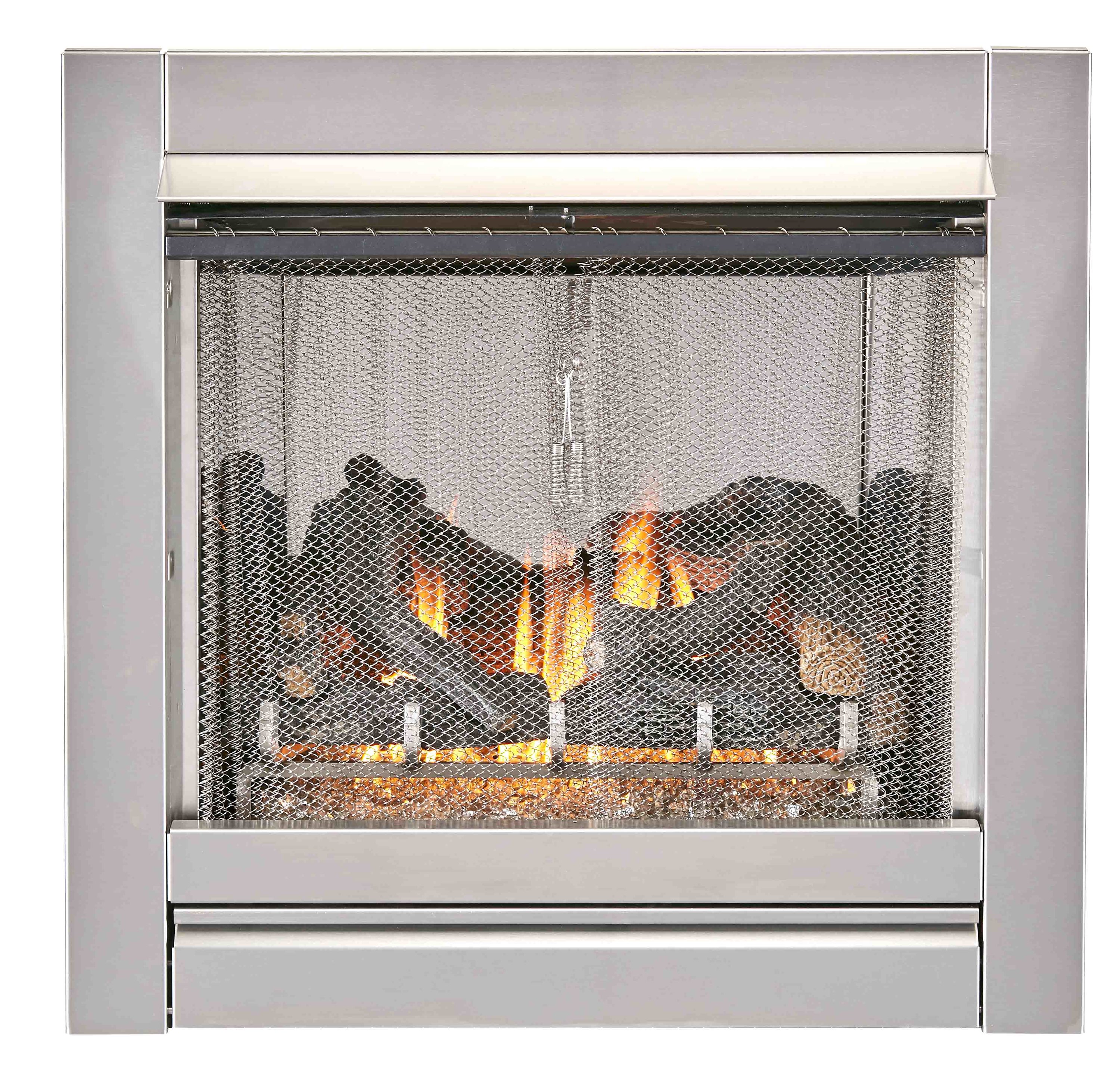 Bluegrass Living 24000-BTU Stainless Steel Stainless Steel Natural Gas ...