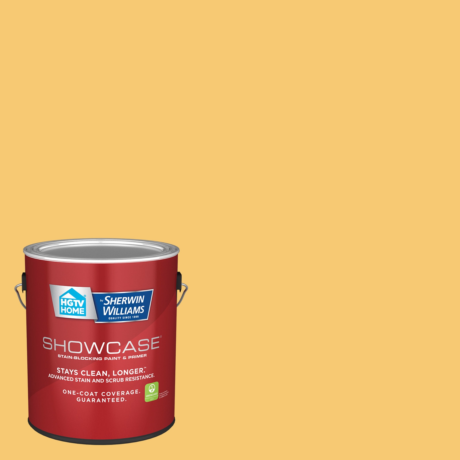 HGTV HOME by Sherwin-Williams HGSW1194-935235 Showcase Satin Garden Yarrow HGSW1194 Latex Interior Paint Paint + Primer ( 1-gallon )