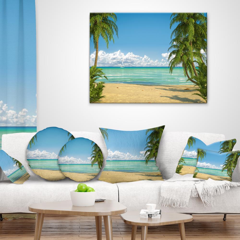 Designart 30-in H x 40-in W Coastal Print on Canvas in the Wall Art ...