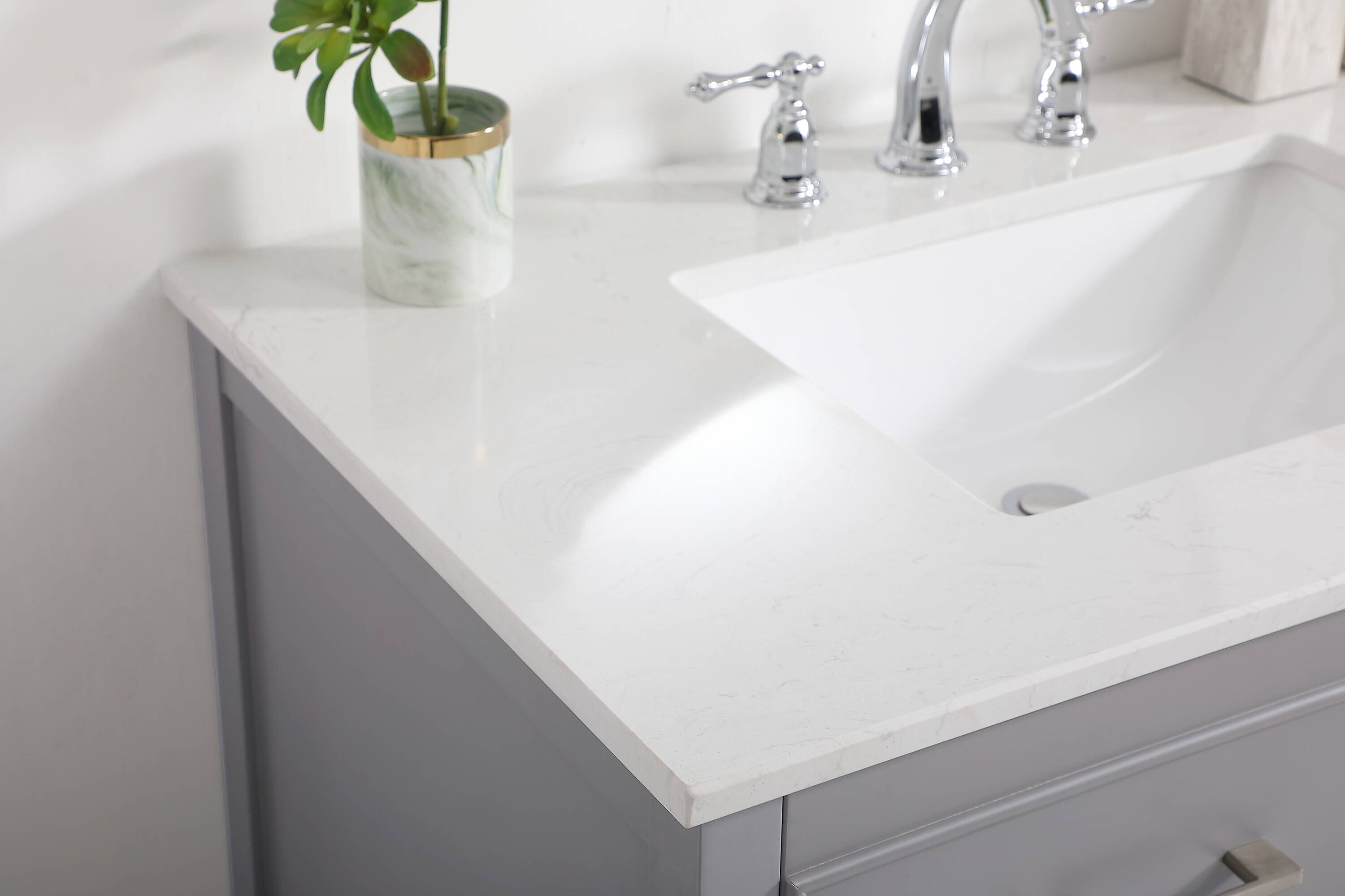 Elegant Decor HF57108GR Bath-Vanity-Combo - View #5