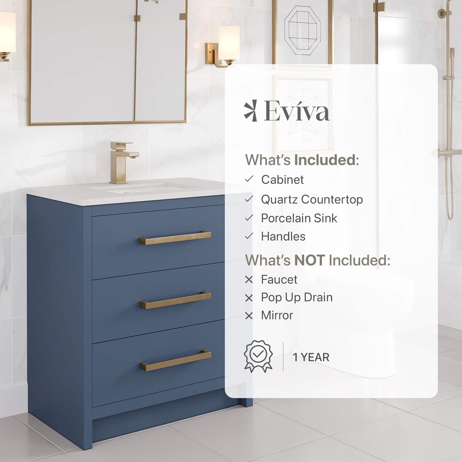 Eviva EVVN812-30X18DB Bath-Vanity-Combo - View #10