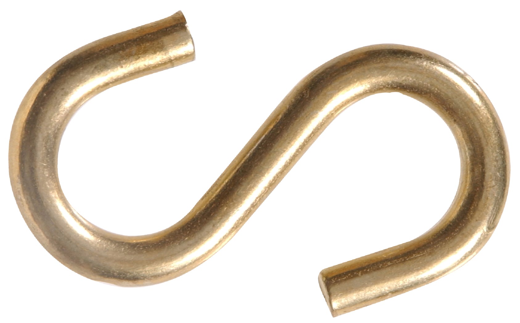 Hillman 0.307-in Brass Steel S-hook (10-Pack) in the Hooks