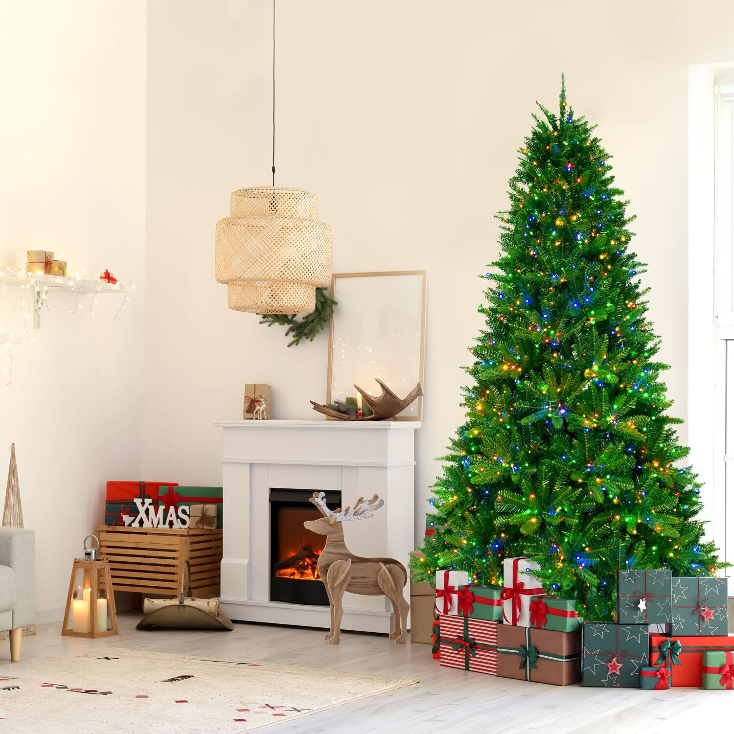 Fraser Hill Farm FFYP090-6GR Artificial-Christmas-Trees - View #8