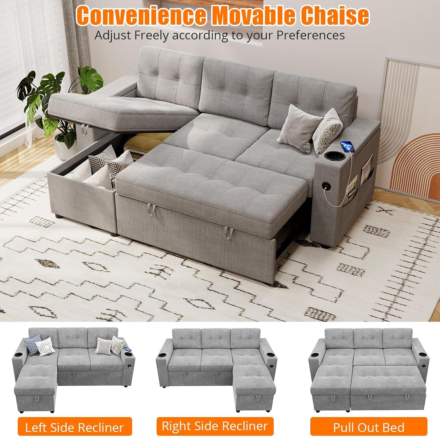 WhizMax PD-PHO-16K7BD58 futons - View #3