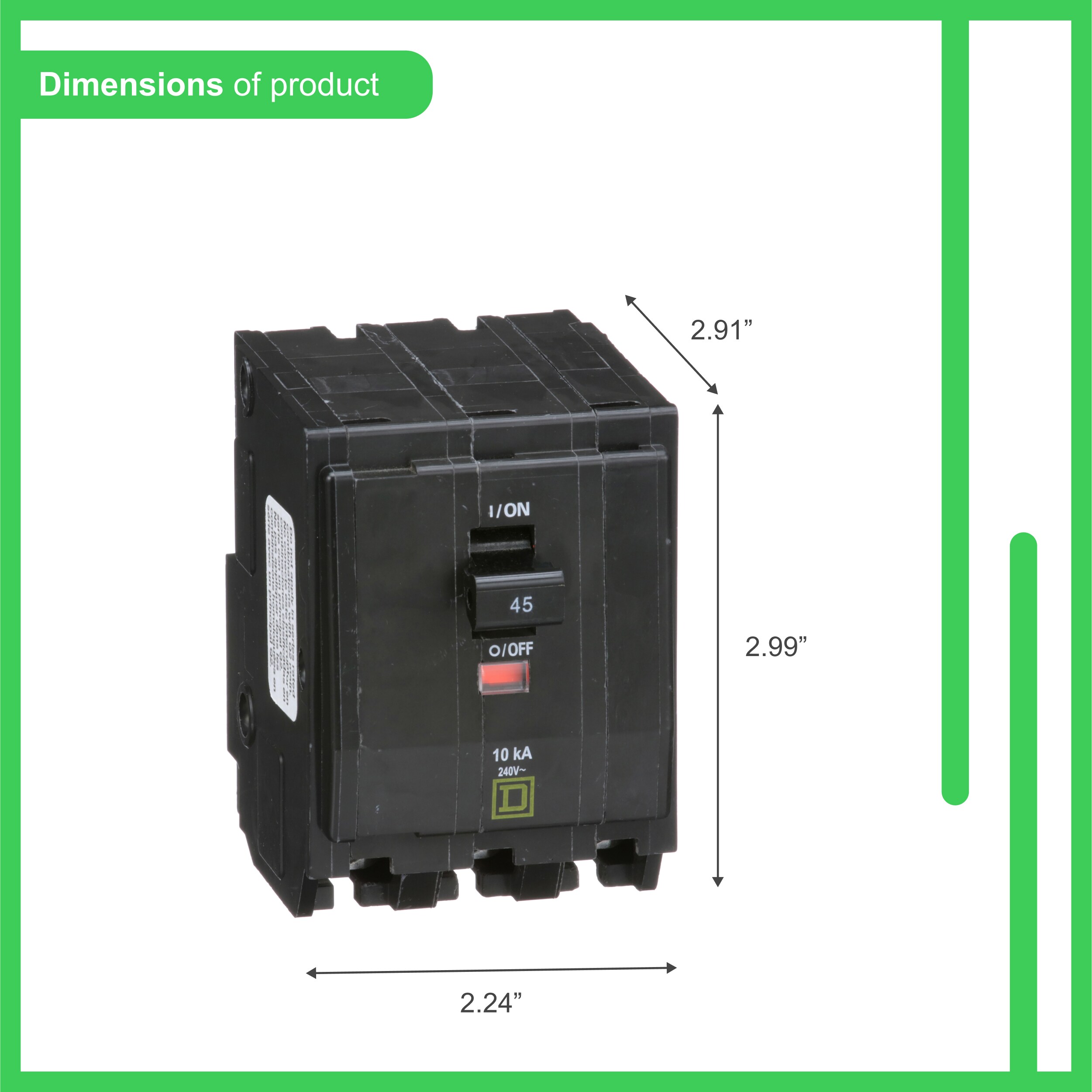 Square D QO340 Circuit-Breakers - View #3