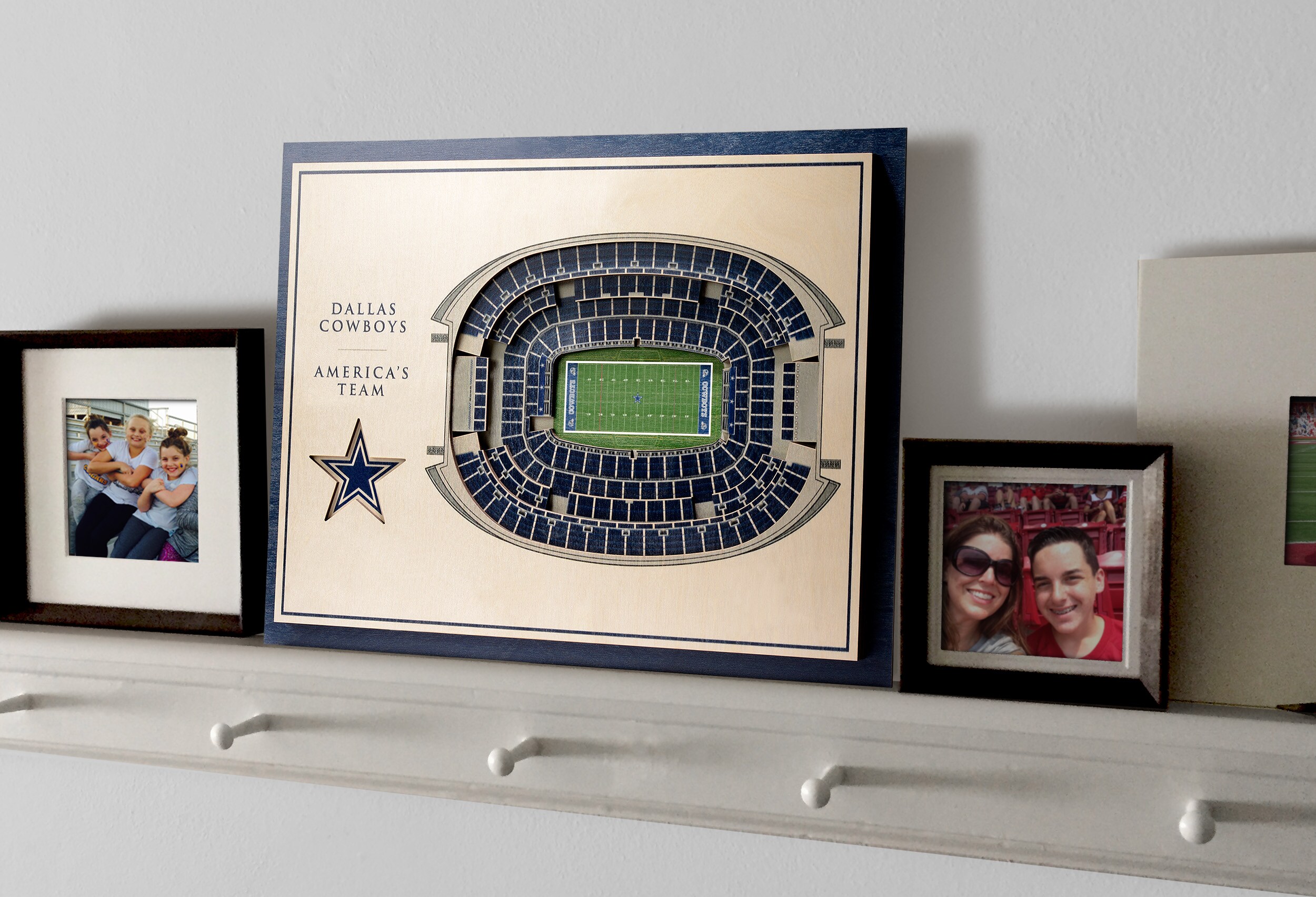 Dallas Cowboys AT&T Stadium 8 x 10 Framed Football Photo