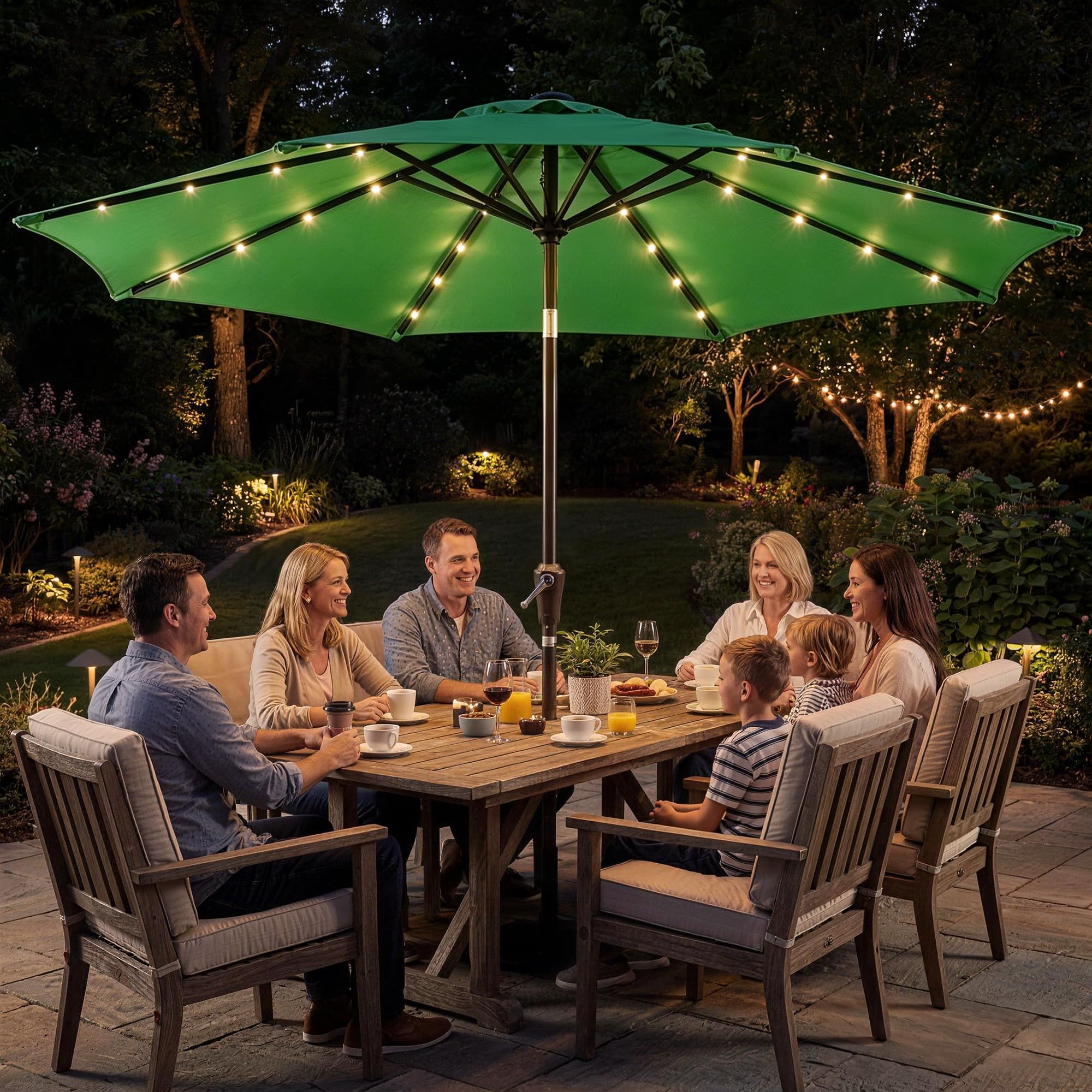 32 in patio umbrella Market Base Table Umbrella Base Upgrade your outdoor living space with the our 10FT Solar LED Patio Umbrella 9ft Solar Patio Umbrella With