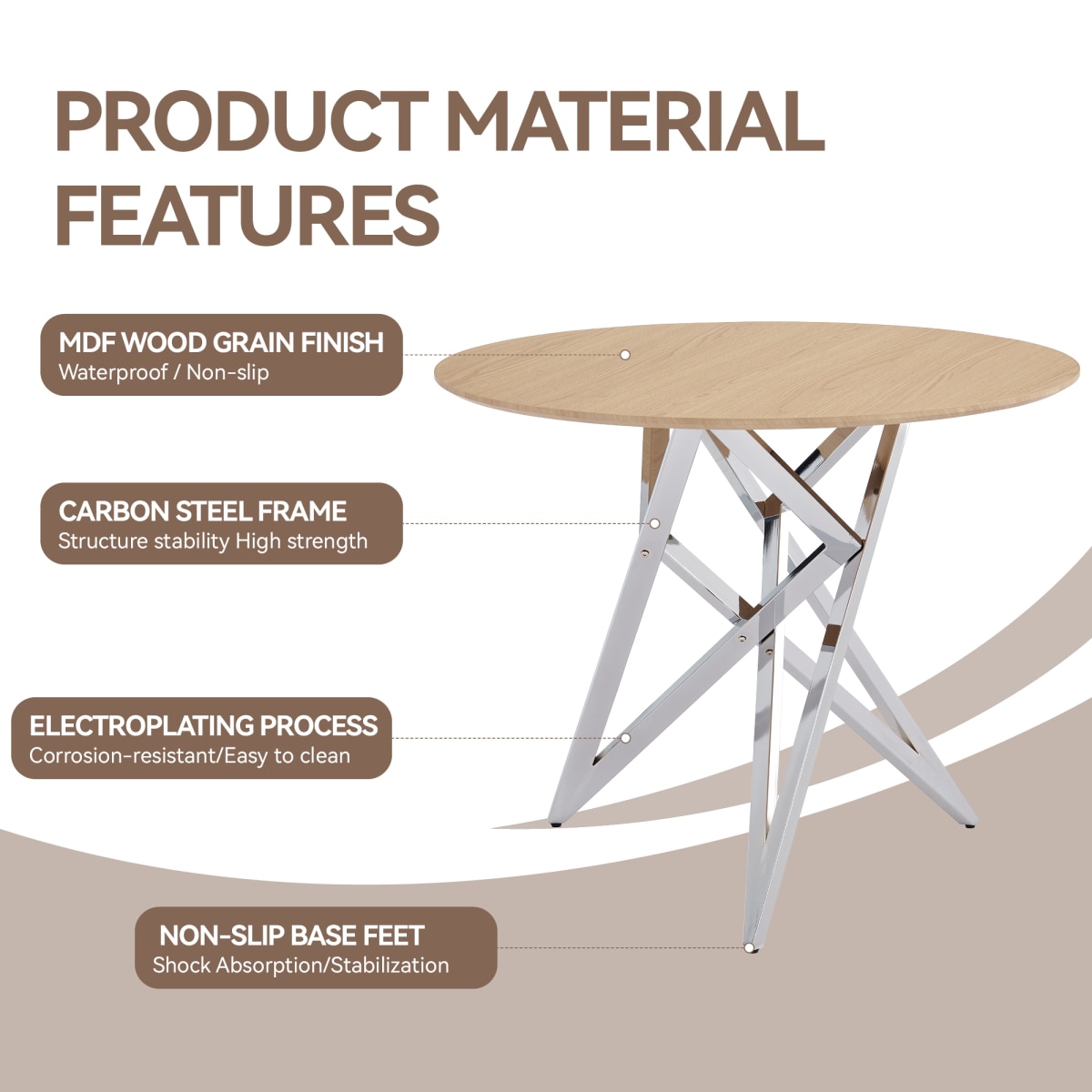Streamdale Furniture W3357P395501 Dining-Tables - View #7