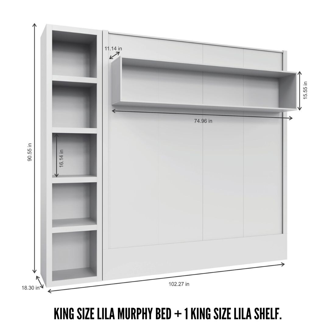 Oakland Living LILA-BED-KG-BS-BK beds - View #7