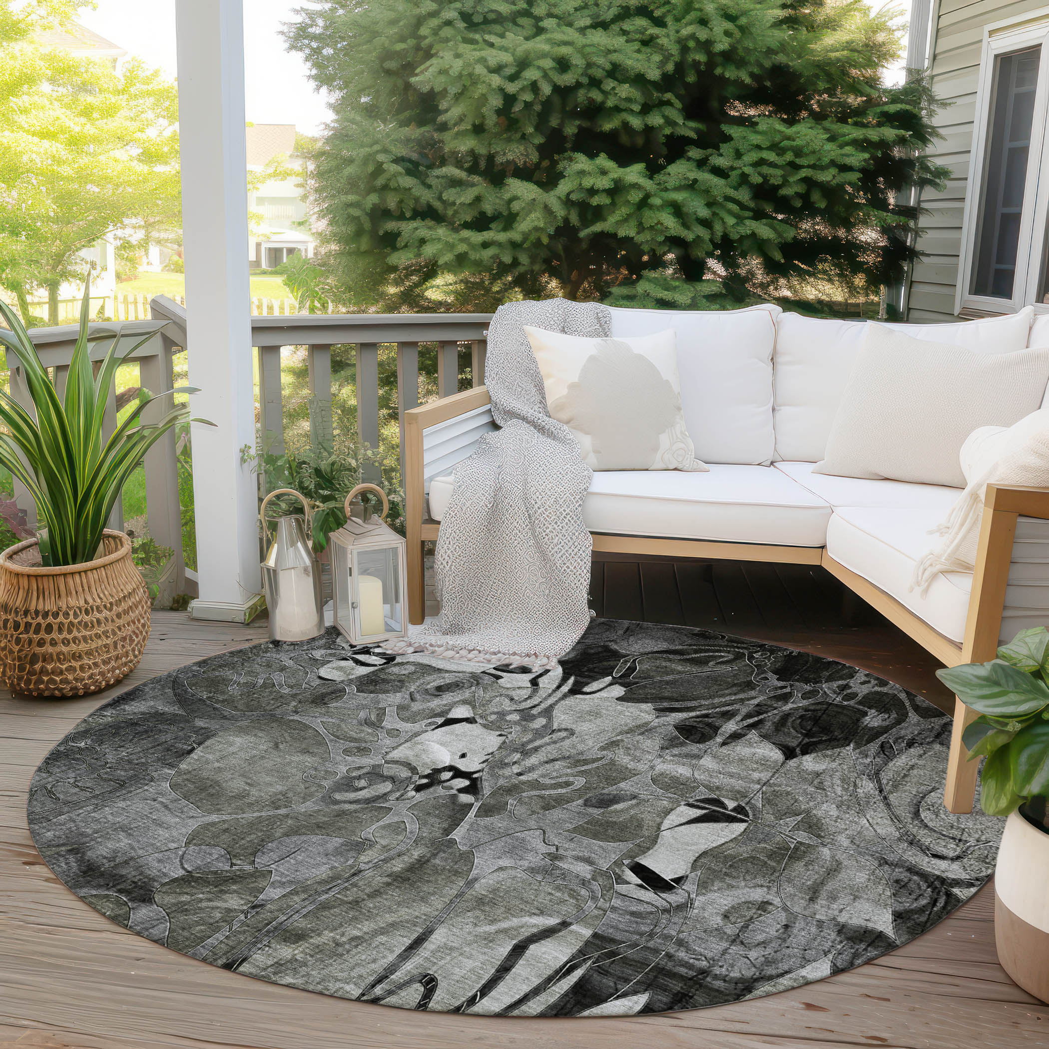 Addison Rugs ACN558GY8RO rugs - View #7