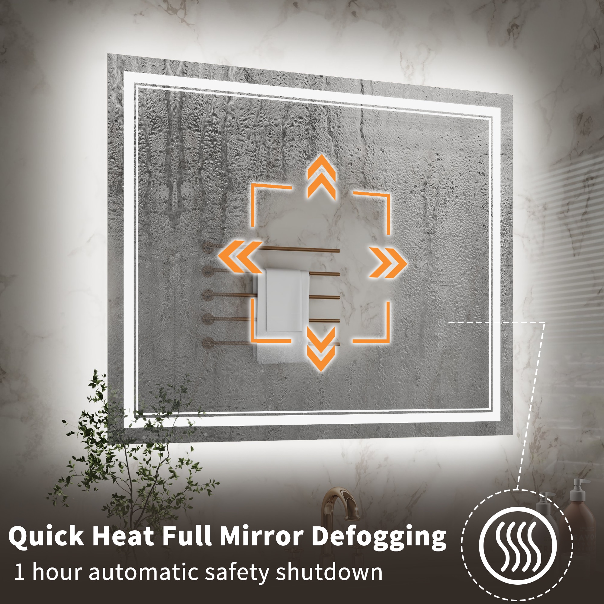 ExBrite TFBM3036 Framed-Bath-Mirrors - View #9