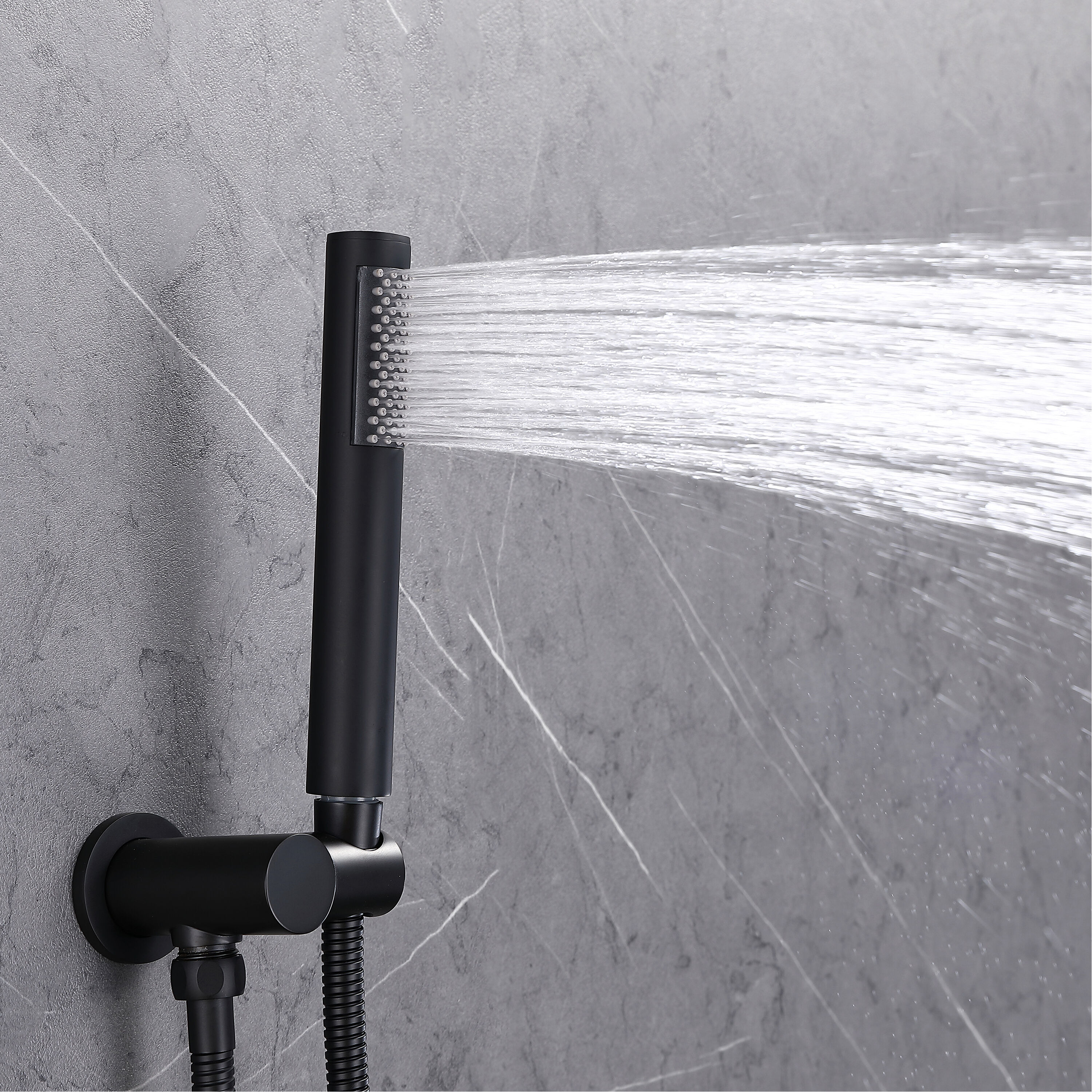 WELLFOR WB-SH003MB Showerhead-Bar-Panels - View #6