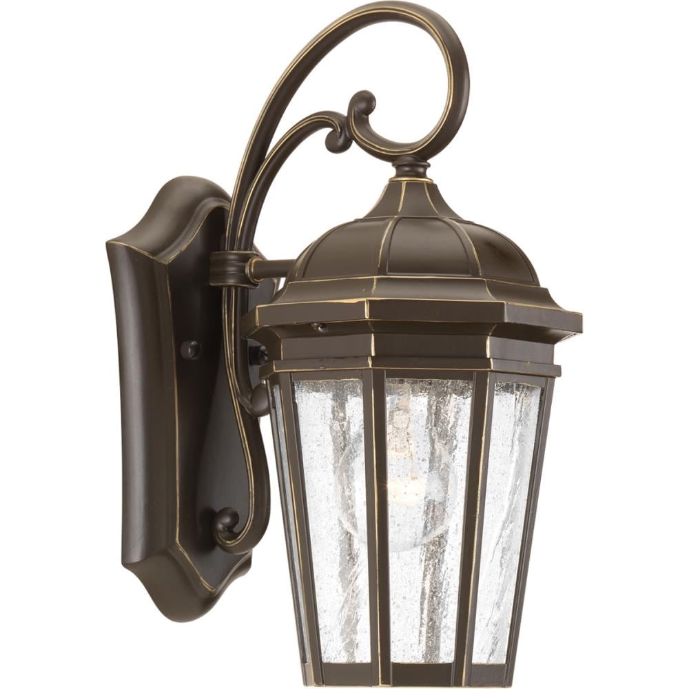 Progress Lighting Verdae 1-light 13.25-in H Antique Bronze Led, Outdoor 