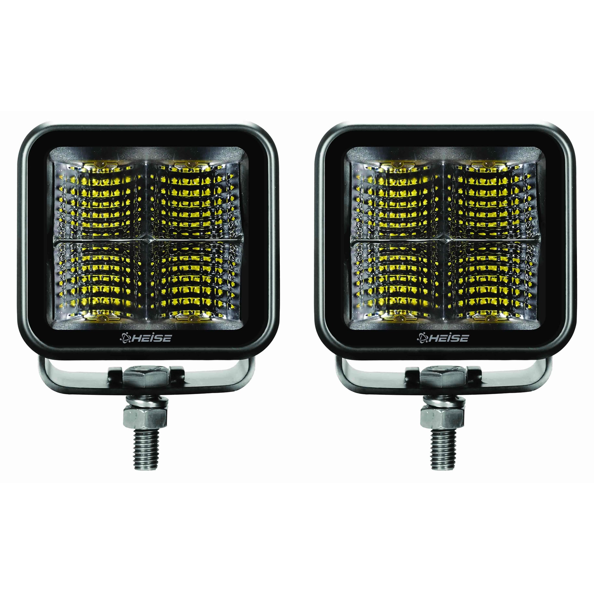 Heise LED Lighting Systems MECCHEBCF2PK Blackout 2 -Pack LED flood light