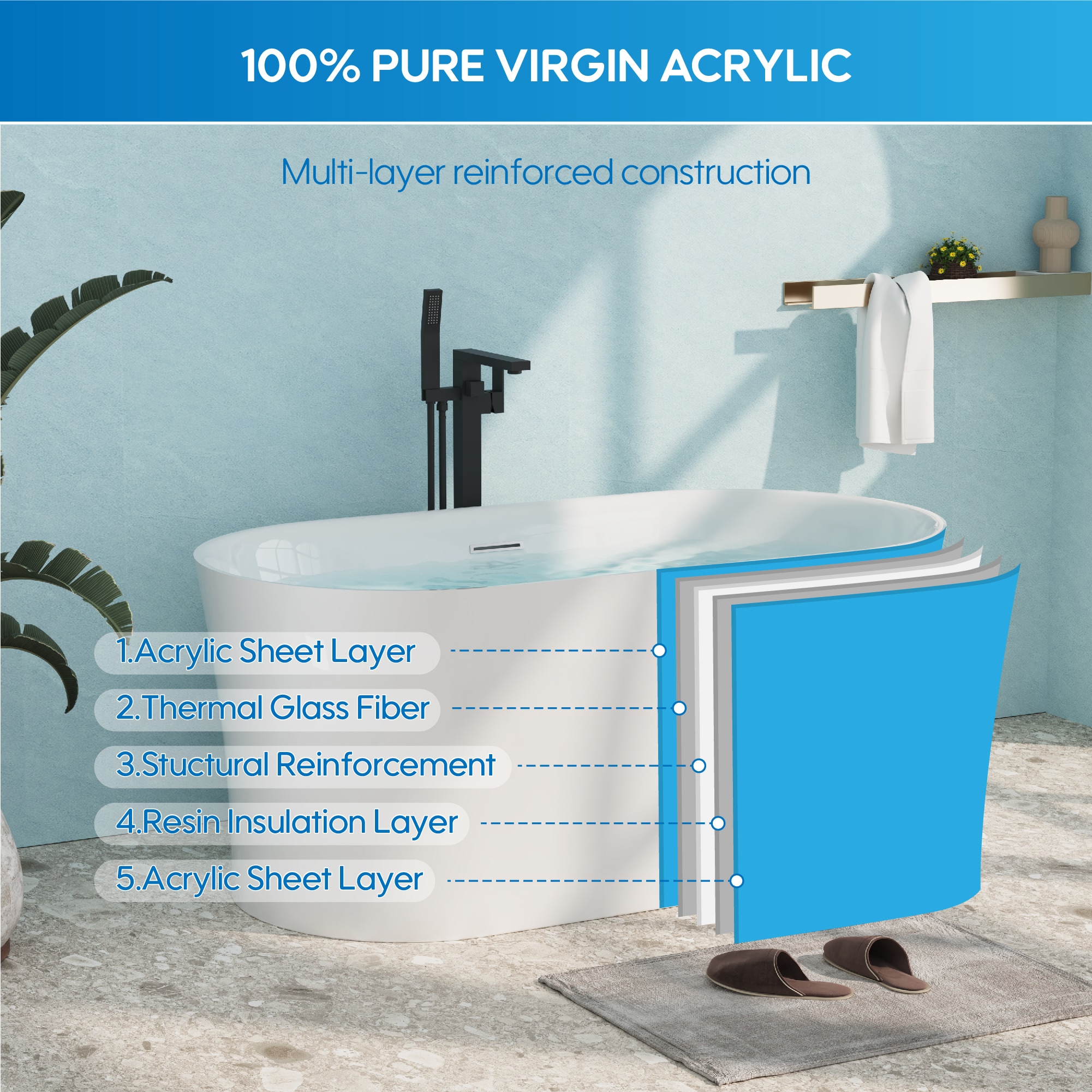 Forclover CLR-P203356 bathtubs - View #6