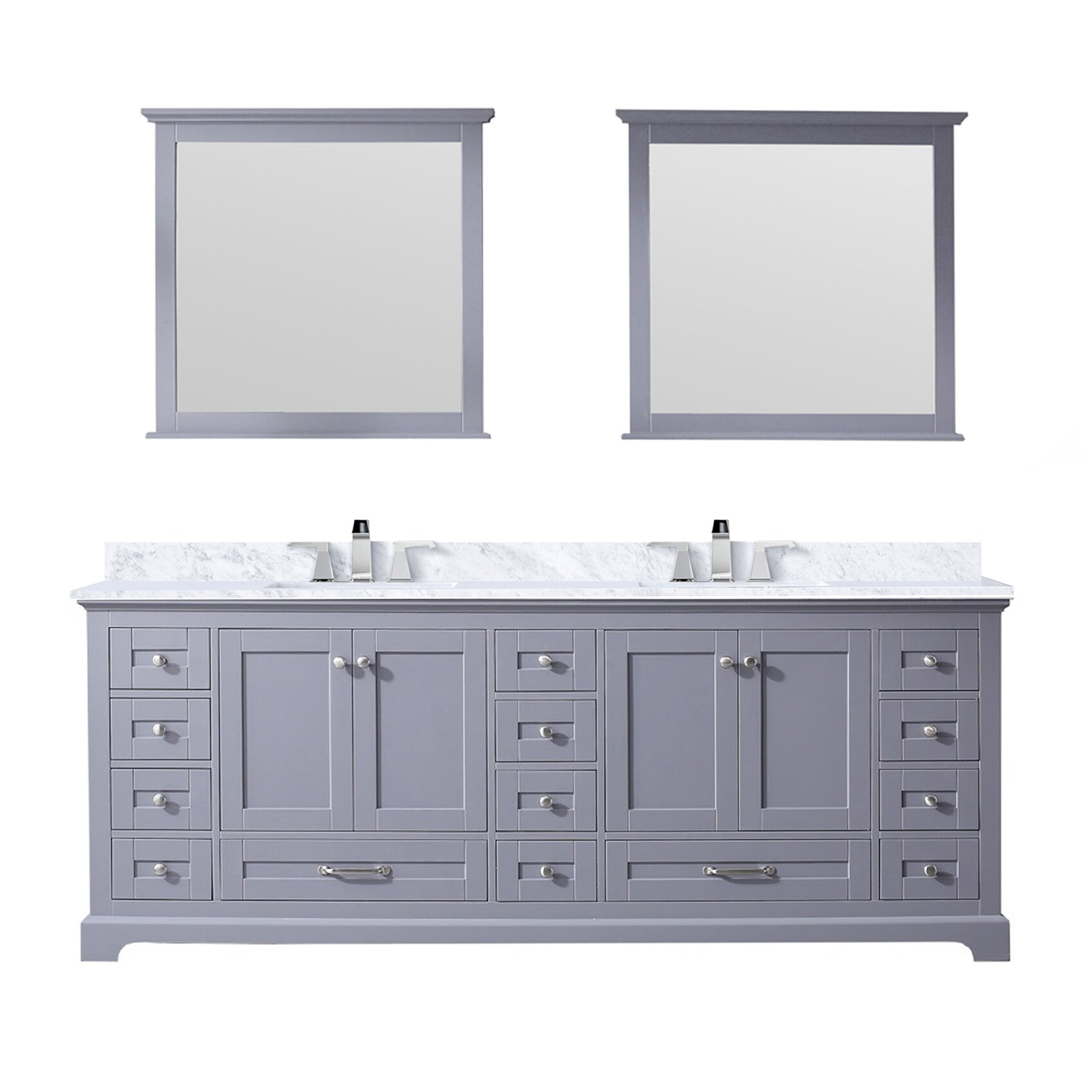 Lexora LD342284DBDSM34F Bath-Vanity-Combo - View #4