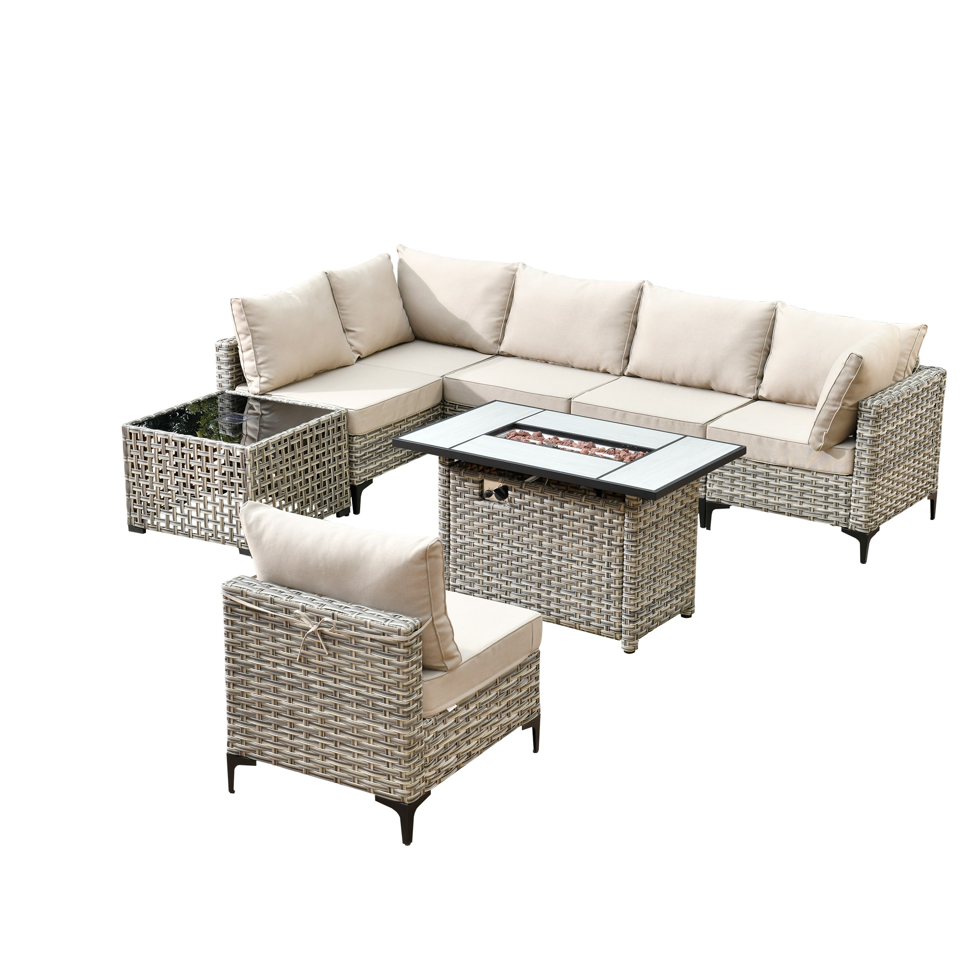 ALTRIGUS 6L-CFP-SKT608-AL Patio-Conversation-Sets - View #2