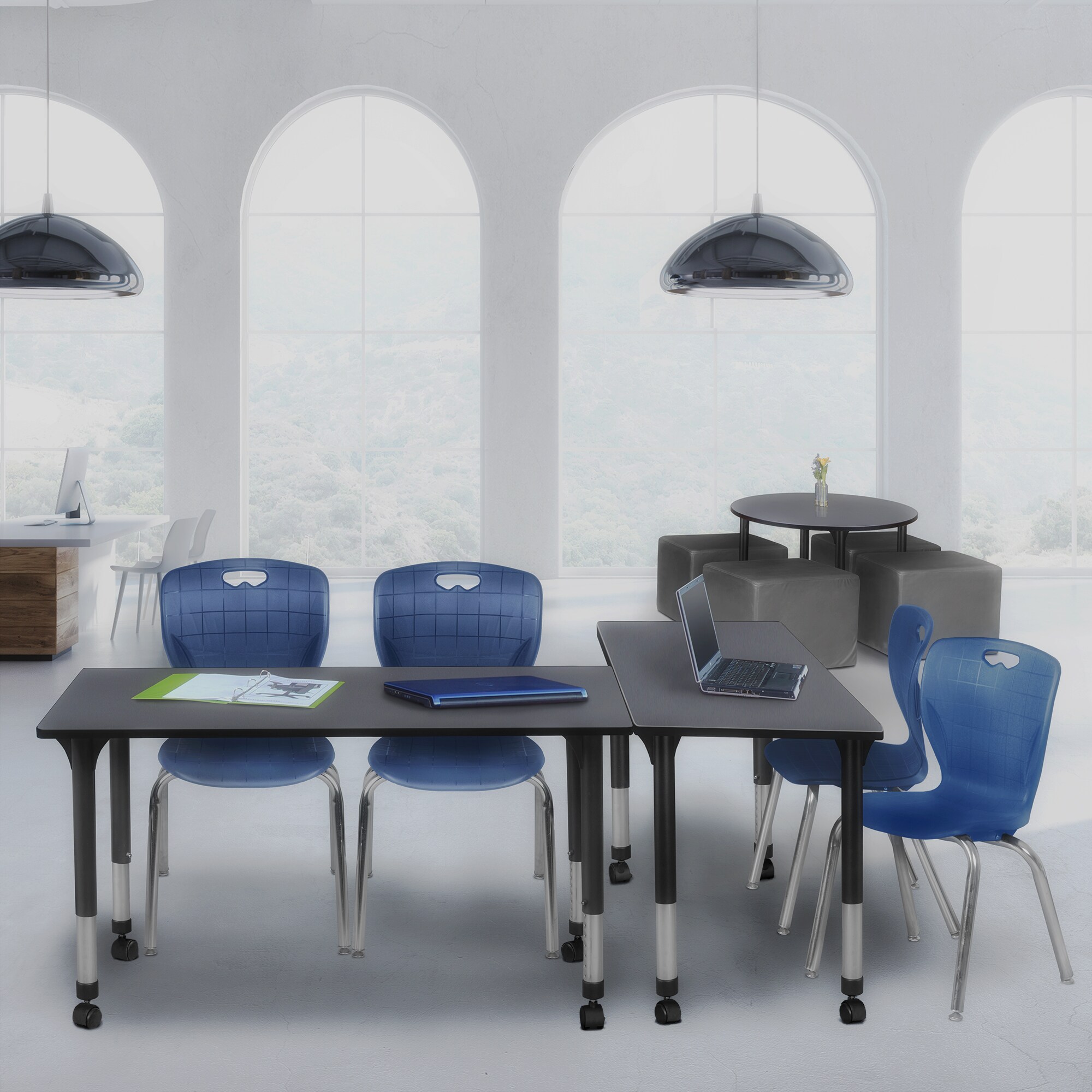 Regency MT4830GYAPCBK Office-Tables - View #6