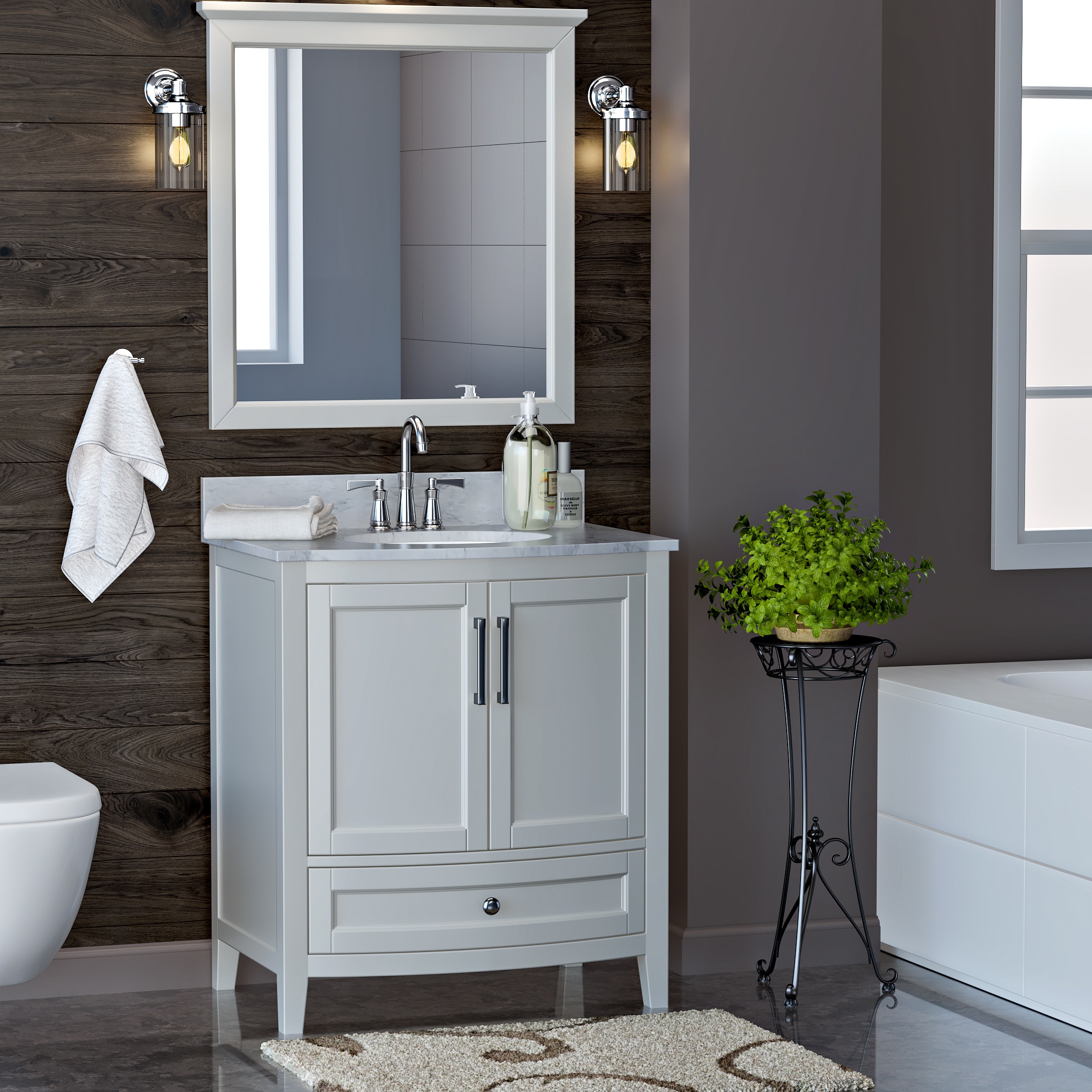 Runfine RF110153 Bath-Vanity-Combo - View #2