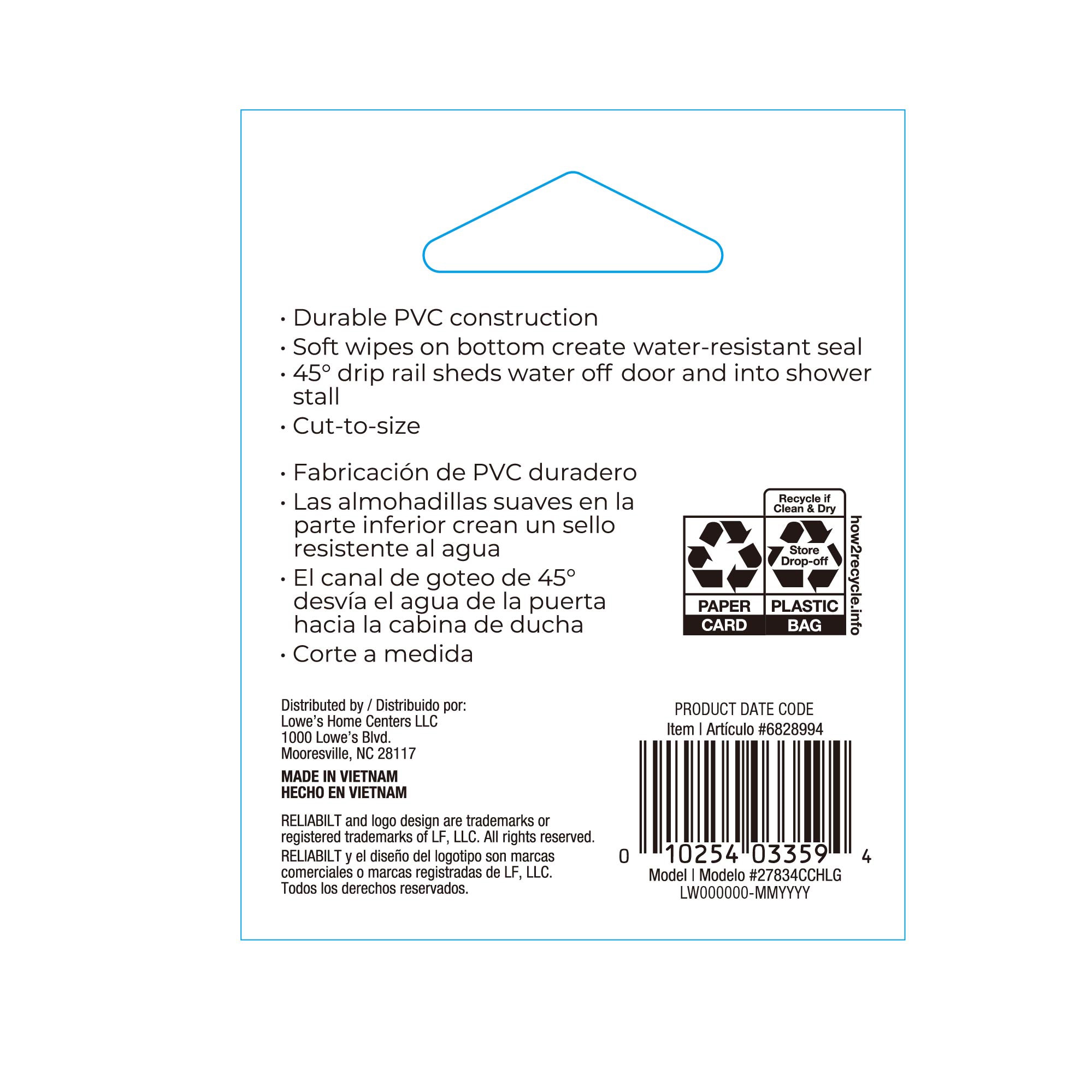 RELIABILT 27834CCHLG Door-Sweeps - View #6