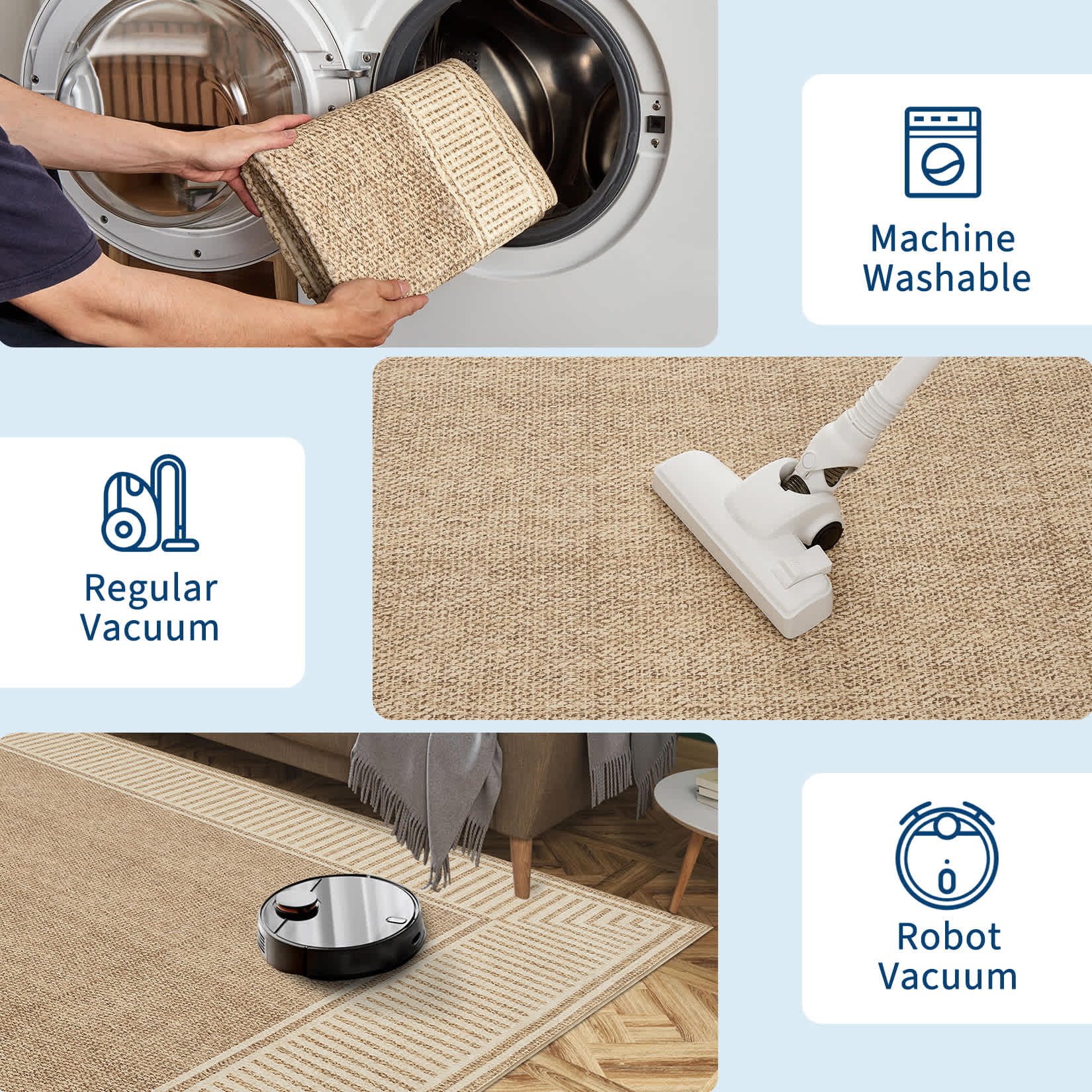 Qeetex SUNNY-PHK-33V8Y45K rugs - View #7