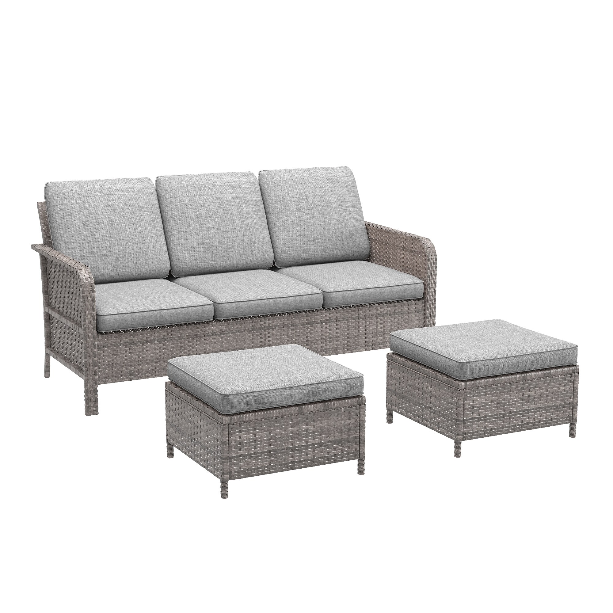 ACEGOSES LW-2R-BLY-T3 Patio-Conversation-Sets - View #2