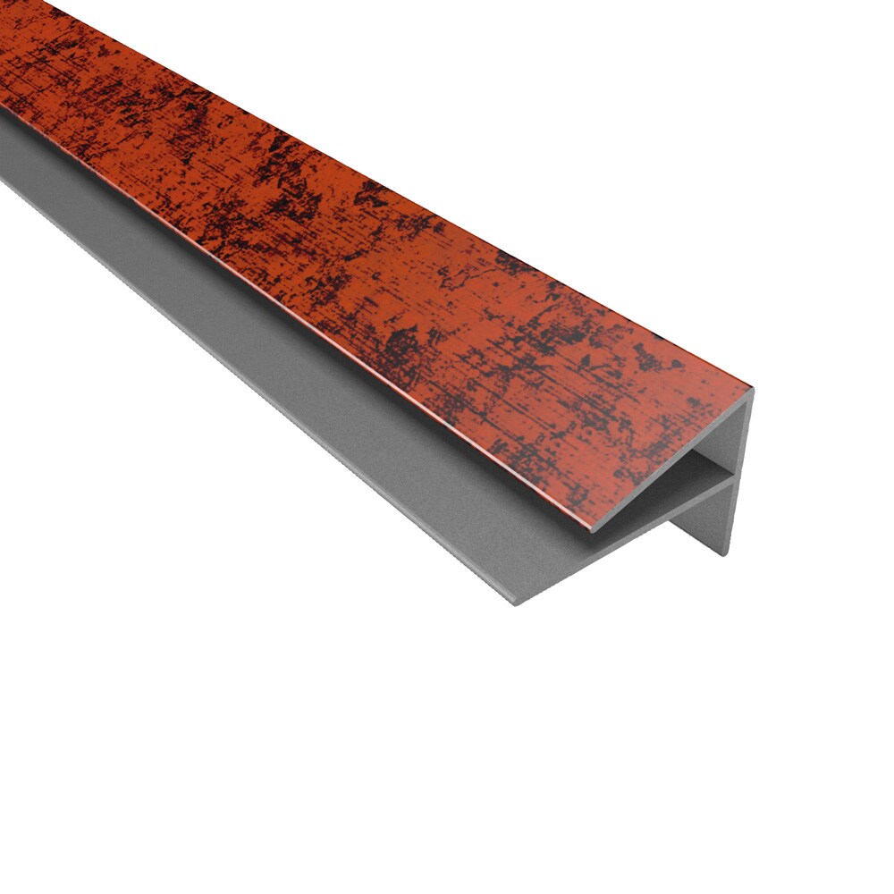 ACP 178-18 0.75-in W x 48-in L Moonstone Copper PVC Tile Edge Trim