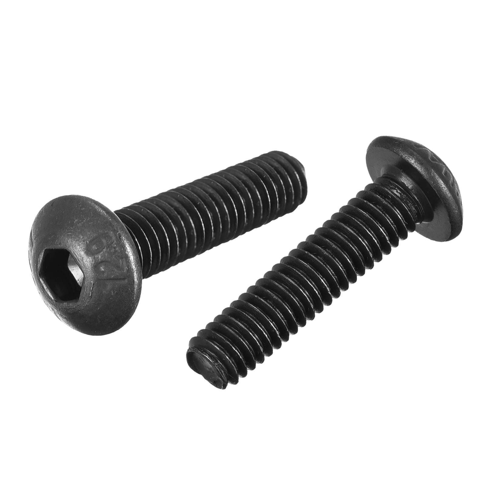 Unique Bargains M4x18mm Hex Socket Button Head Cap Bolts Screws Alloy ...