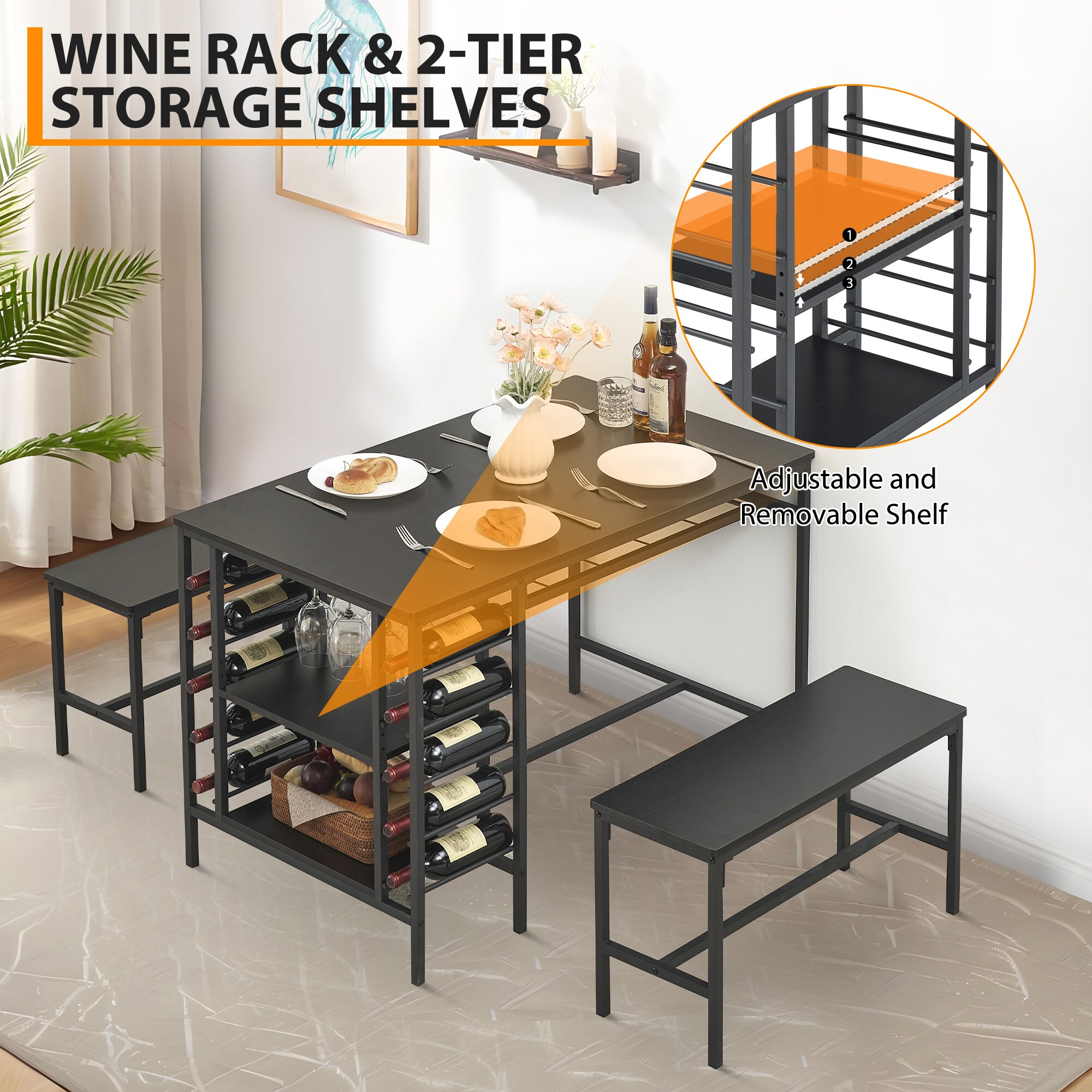 IdealHouse BLO-XIGE-RVM Dining-Sets - View #6