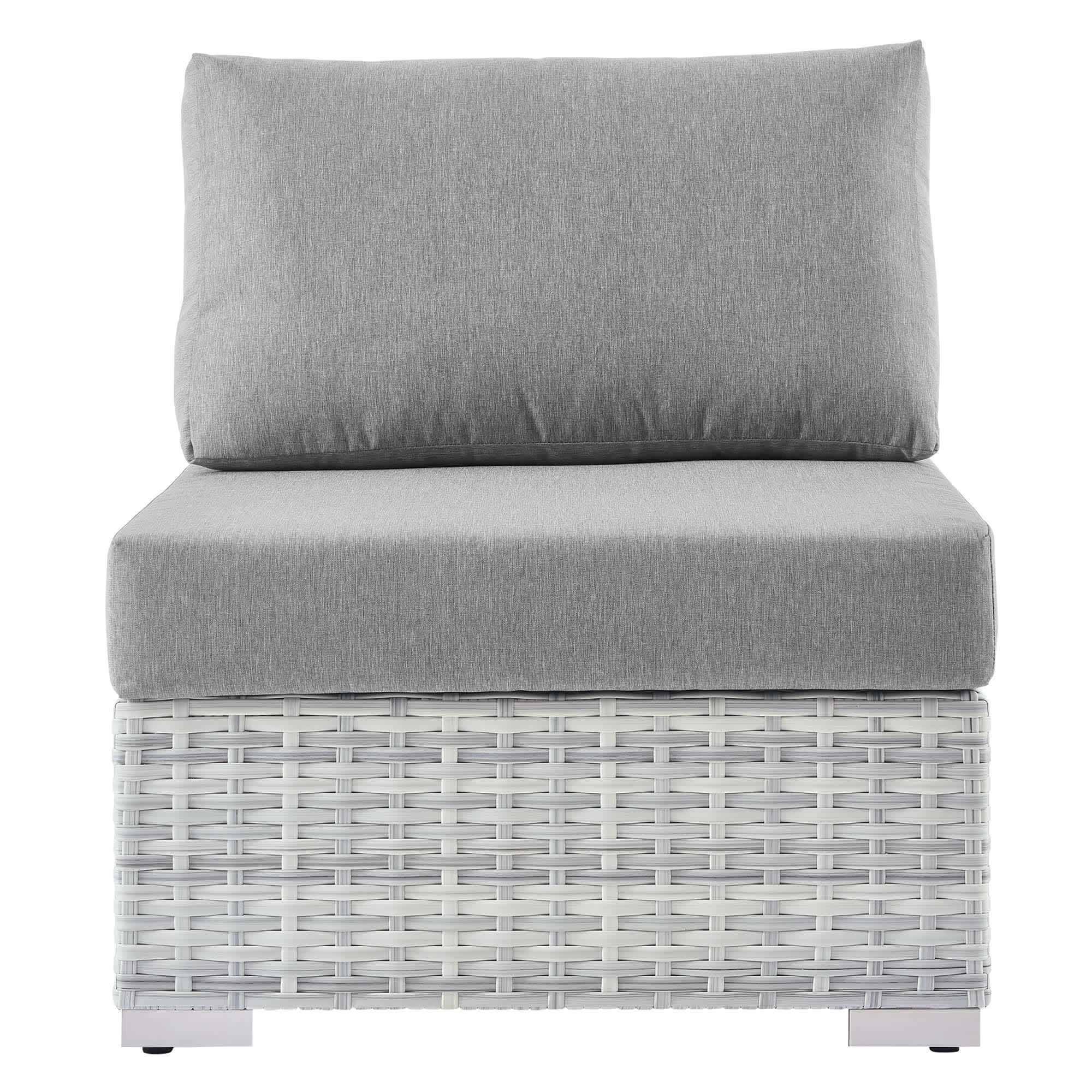 Modway EEI-4298-LGR-GRY Patio-Sofas-Daybeds - View #5