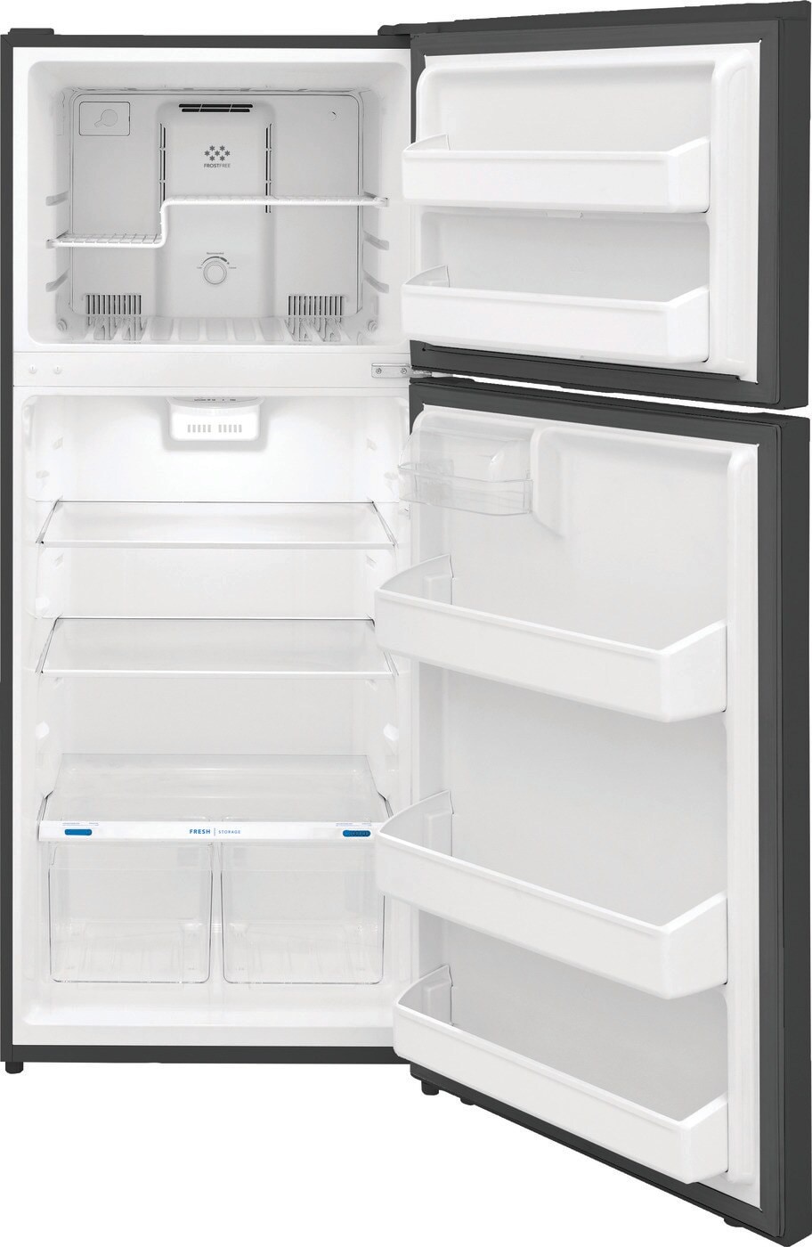 Frigidaire 17.6-cu ft Top-Freezer Refrigerator (Stainless Steel) ENERGY ...