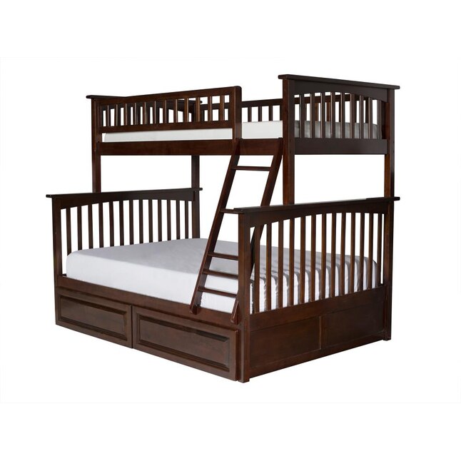 Atlantic Furniture Columbia Bunk Bed, Raymour And Flanigan Bunk Beds Twin Over Full Length