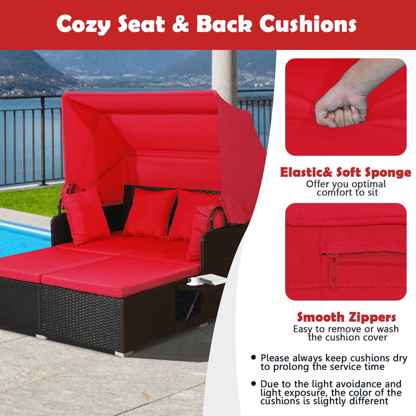 Volenca VOL-BW8S08 Patio-Sofas-Daybeds - View #6
