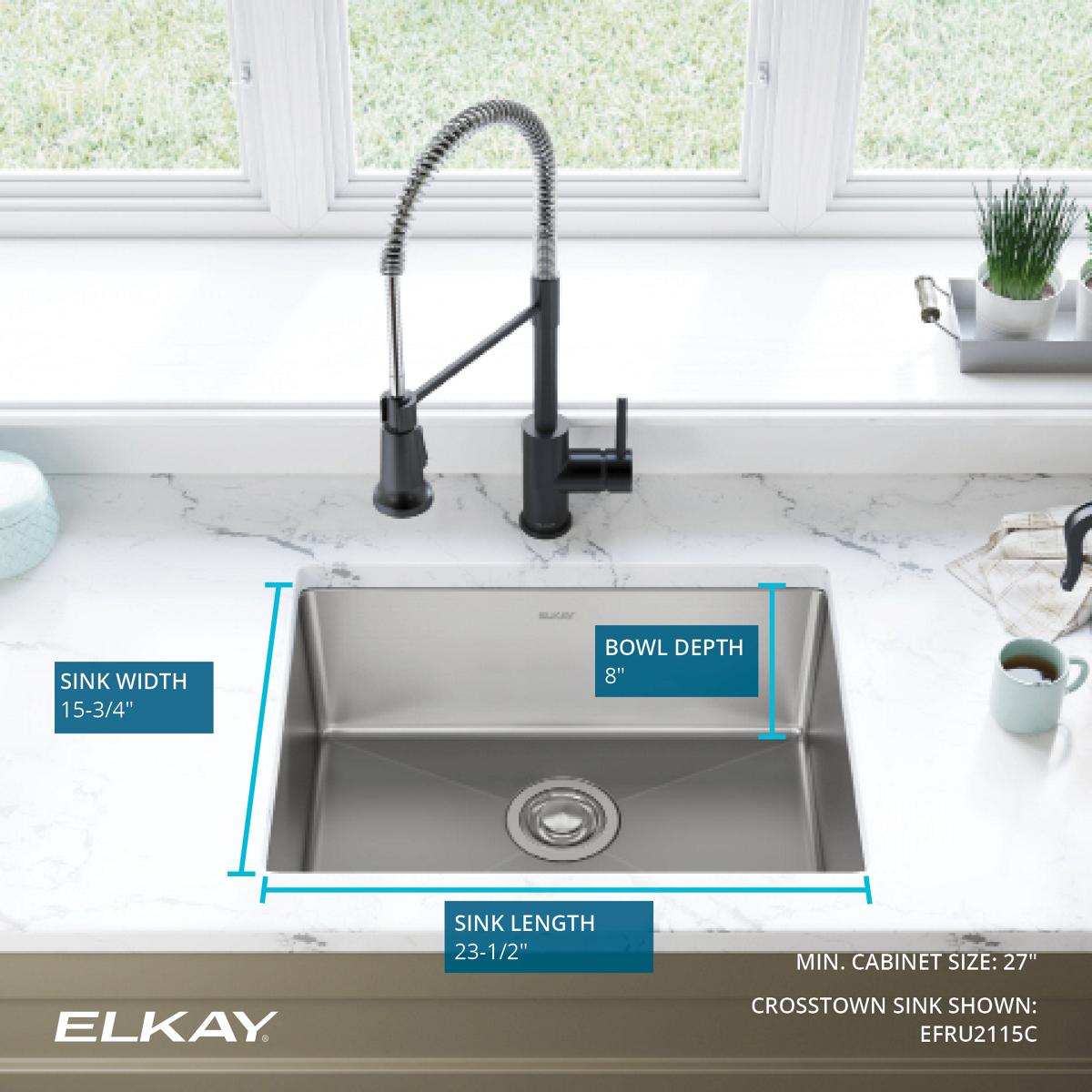 Elkay EFRU2115T Kitchen-Sinks - View #5