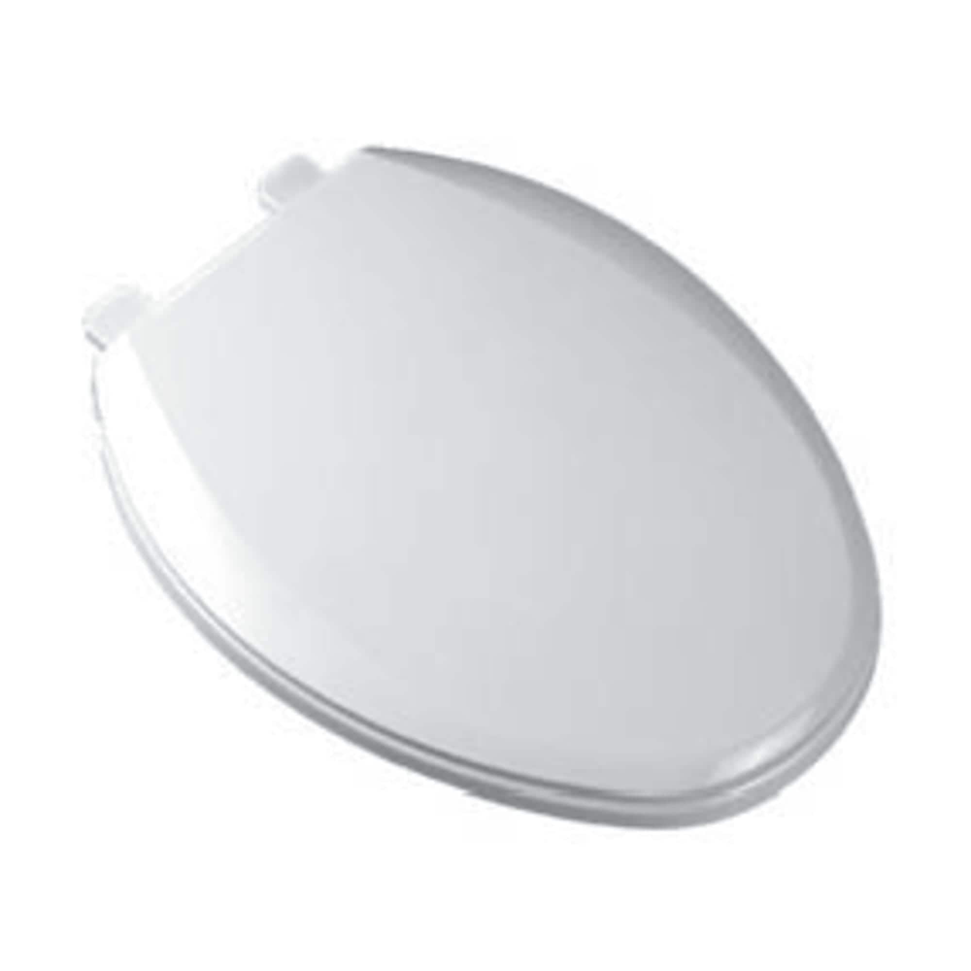 PROFLO PFTSEC2000BS Plastic Biscuit Elongated Soft Close Toilet Seat