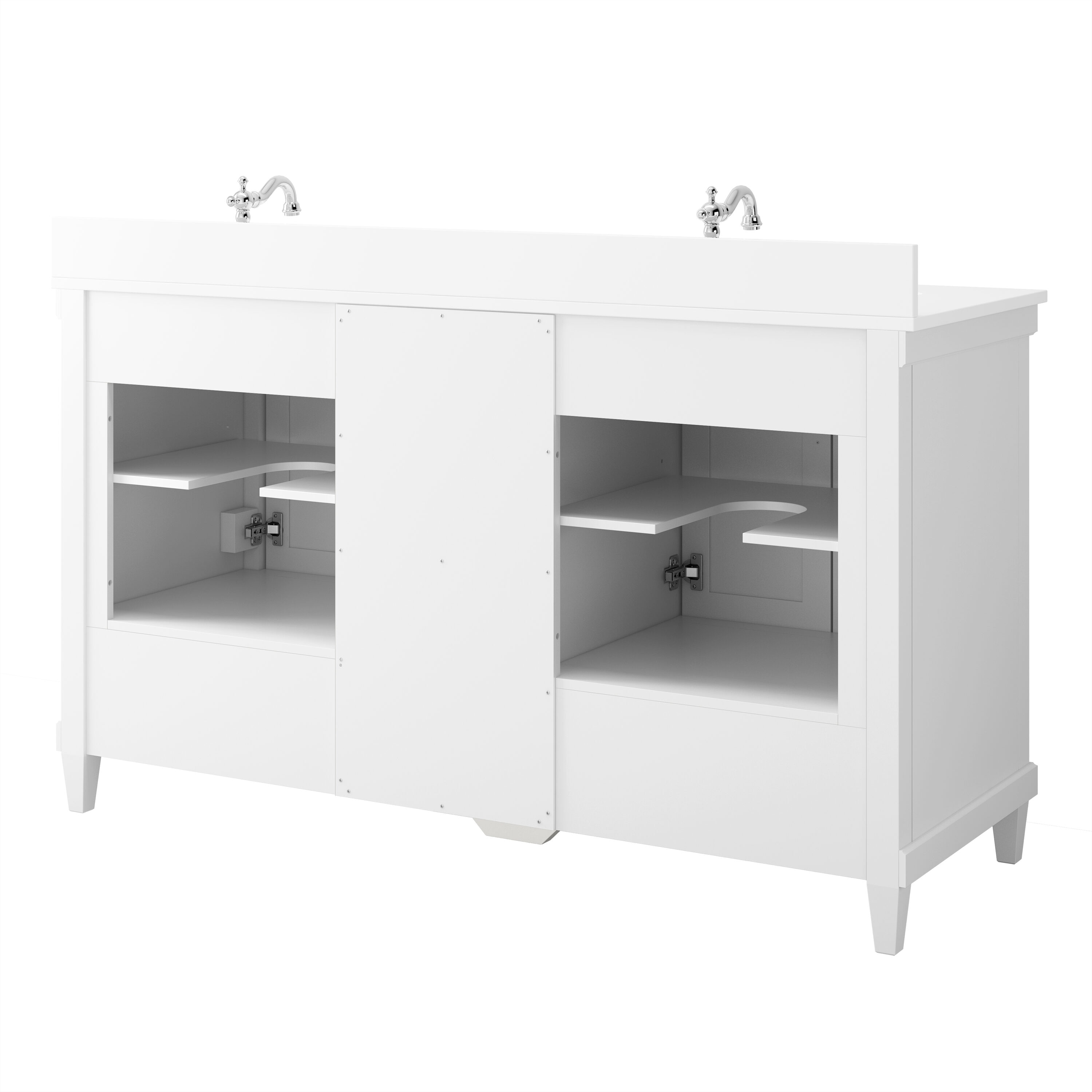 allen + roth TJ02-08V6022WH Bath-Vanity-Combo - View #5