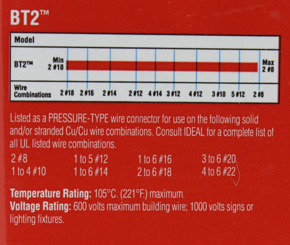 IDEAL BT2-500JR Wire-Connectors - View #6