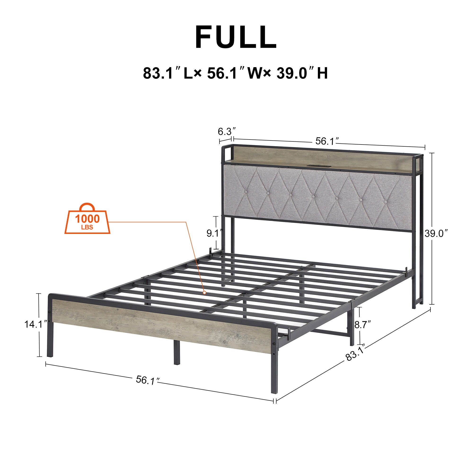 Mondawe OR-MF191B-WS beds - View #6