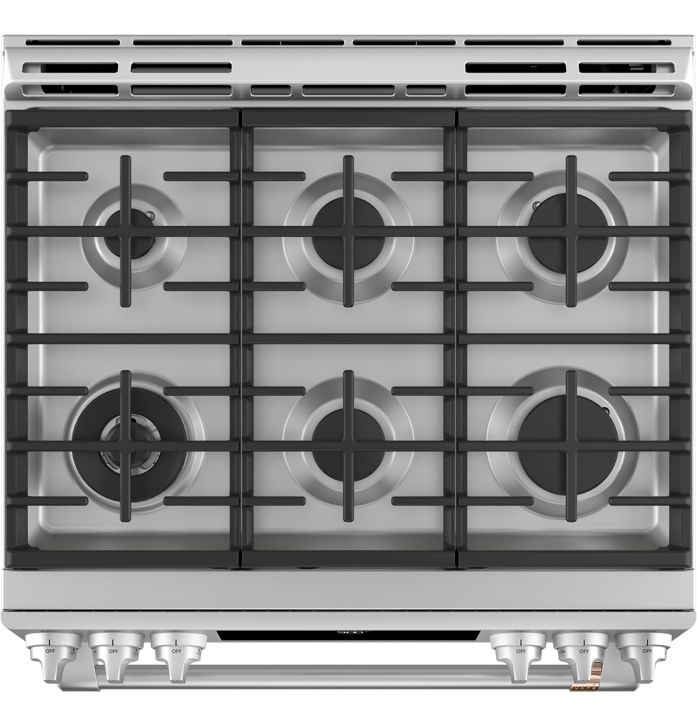 Café™ 36 Smart Dual-Fuel Commercial-Style Range with 6 Burners