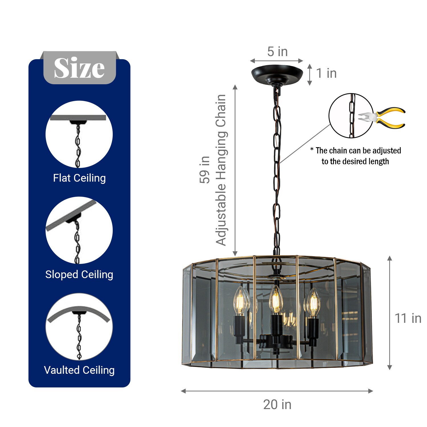 AloaDecor Lighting 7050D120 b090015 - View #3